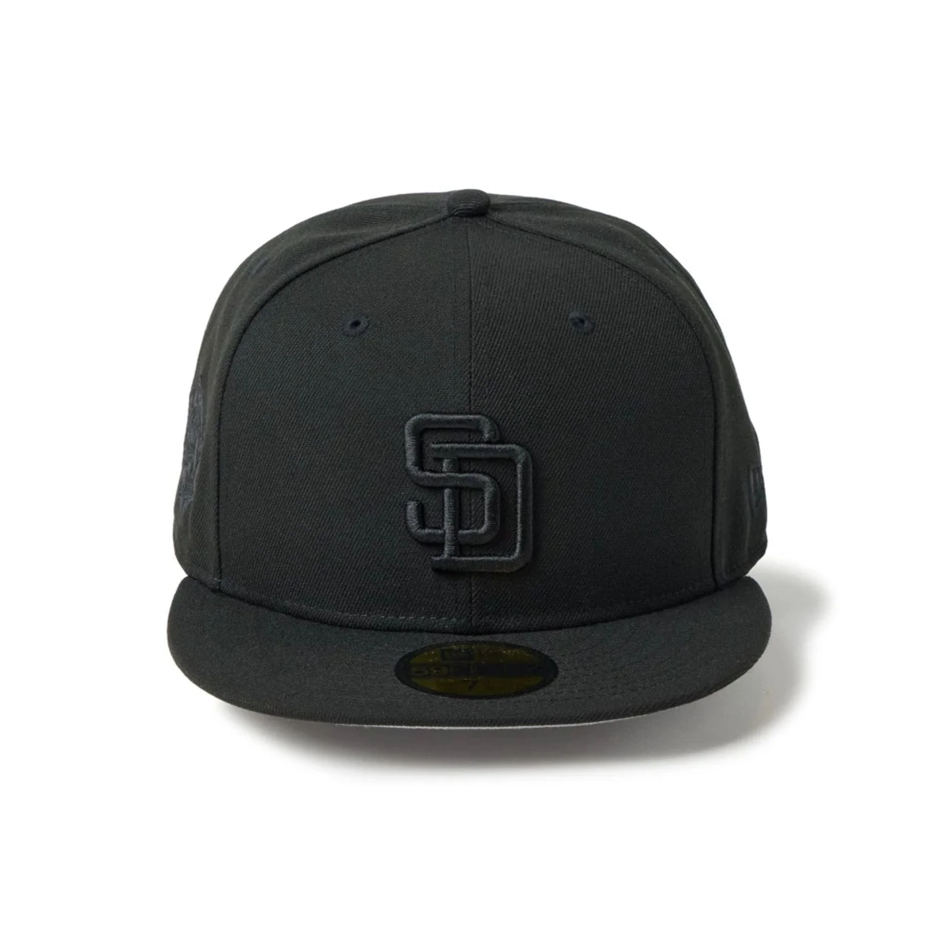 San Diego Padres MLB Black 59FIFTY Fitted Cap - Image 2