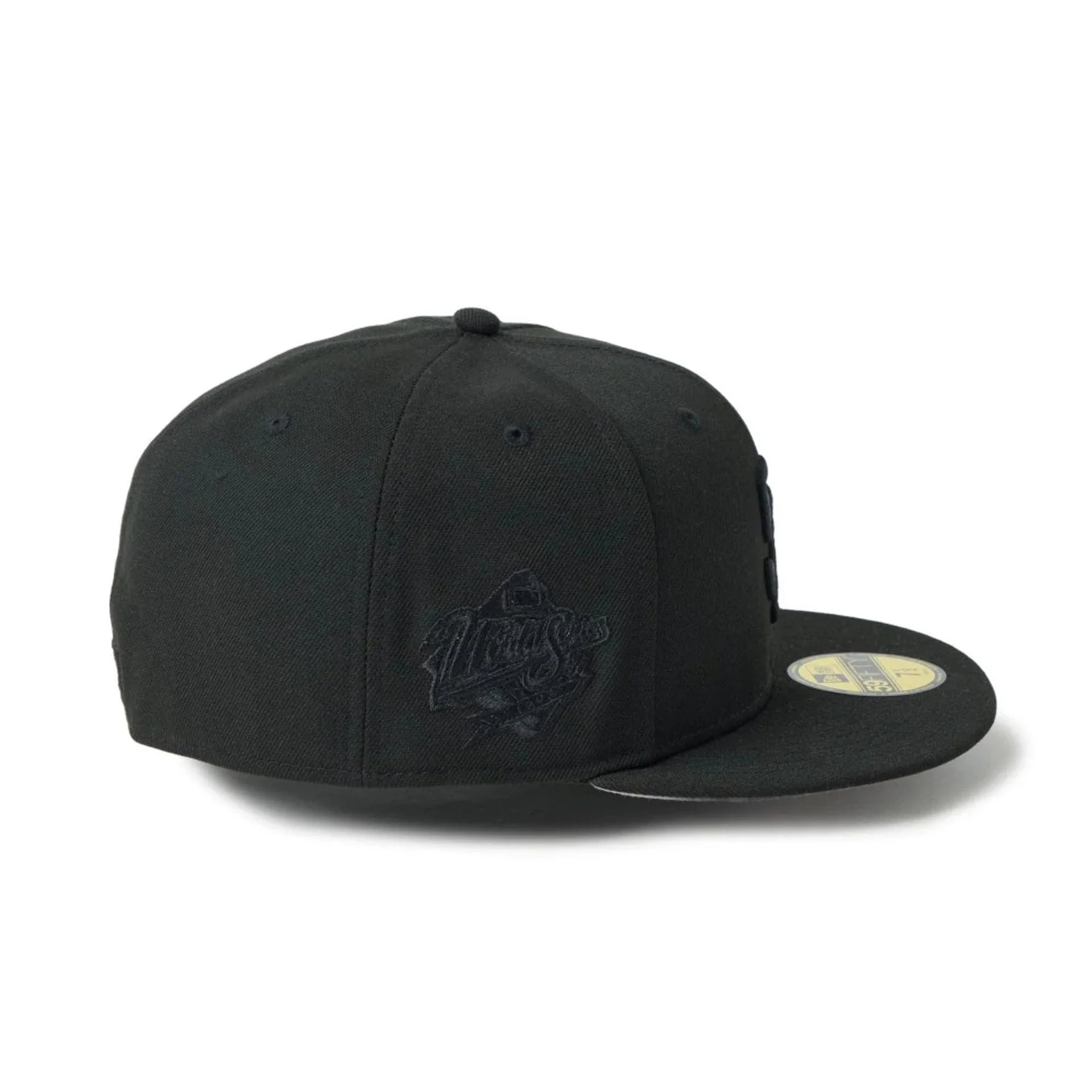 San Diego Padres MLB Black 59FIFTY Fitted Cap - Image 7
