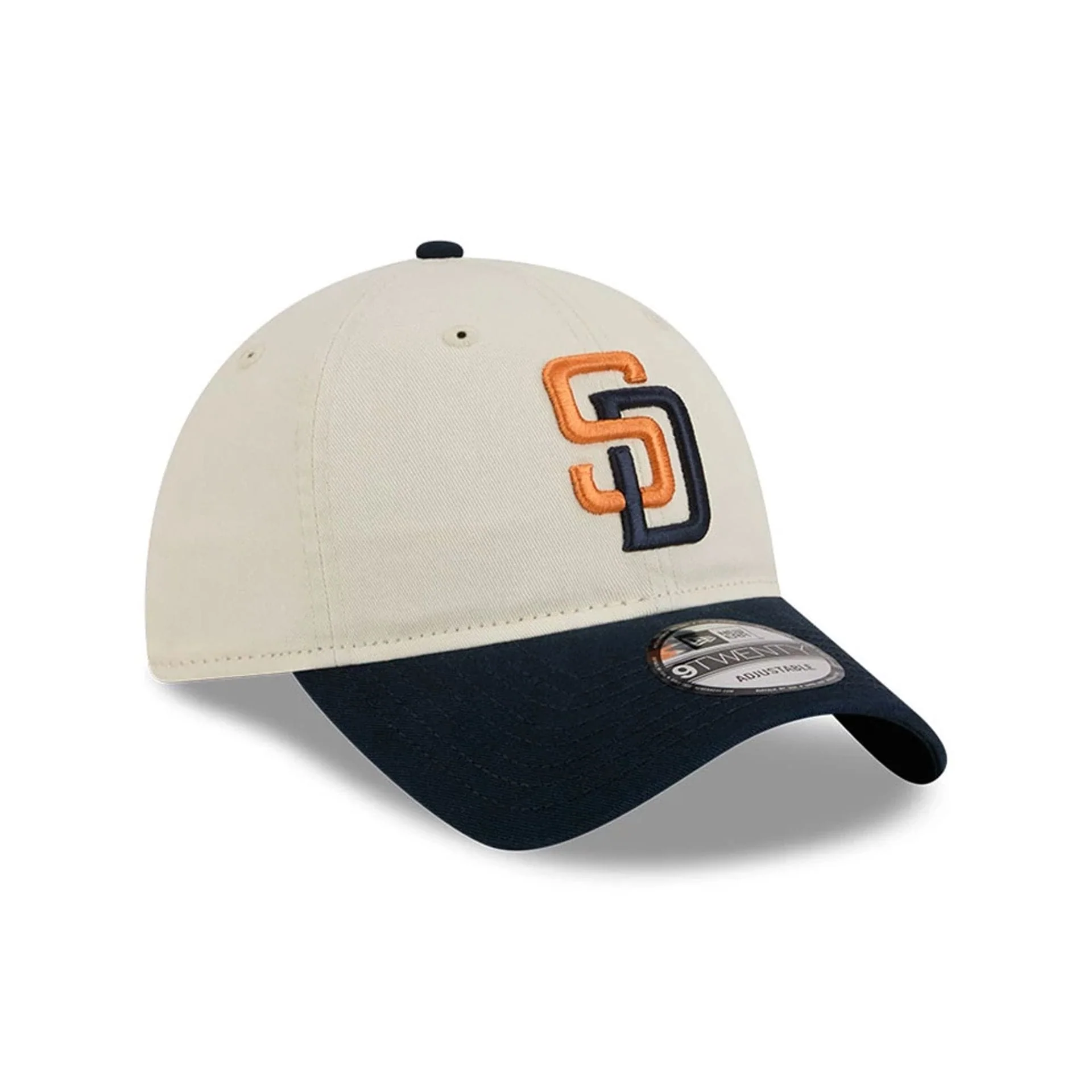 San Diego Padres MLB City Connect Cream 9TWENTY Adjustable Cap - Image 4