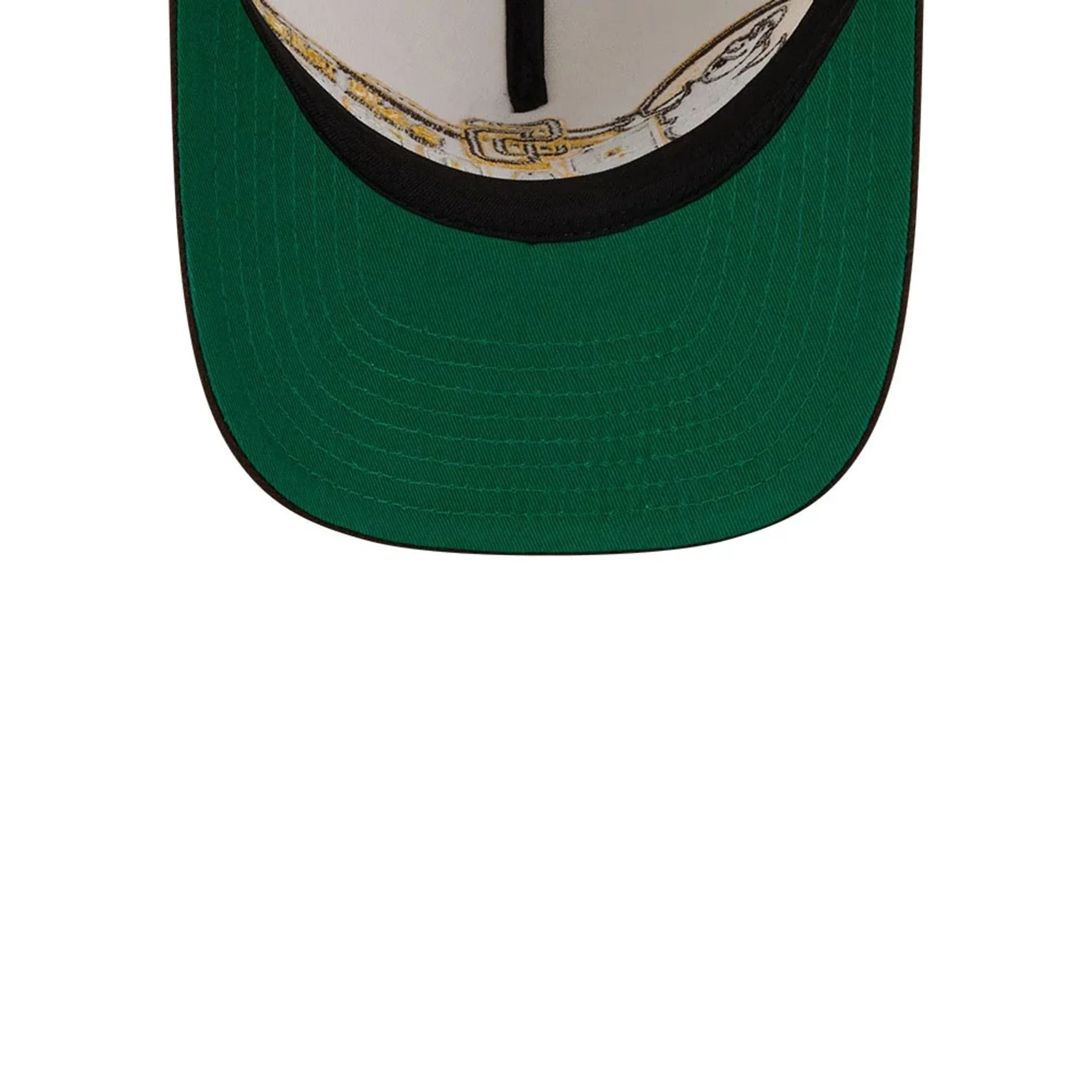 San Diego Padres MLB Classic White 9FIFTY A-Frame Snapback Adjustable Cap - Image 2