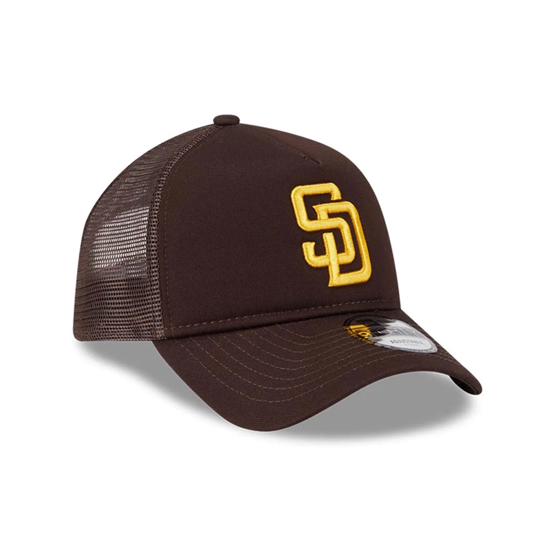 San Diego Padres MLB Evergreen Dark Brown 9FORTY A-Frame Adjustable Cap - Image 3