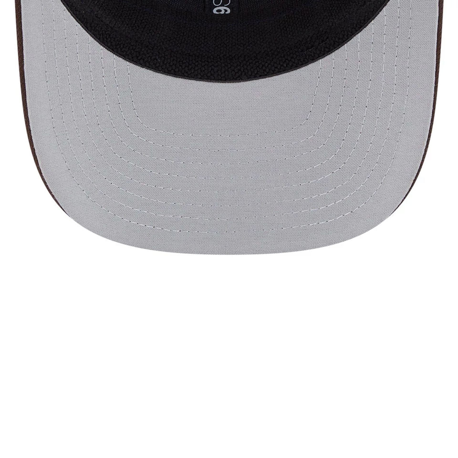 San Diego Padres MLB Evergreen Dark Brown 9SEVENTY Stretch Snap Cap - Image 2