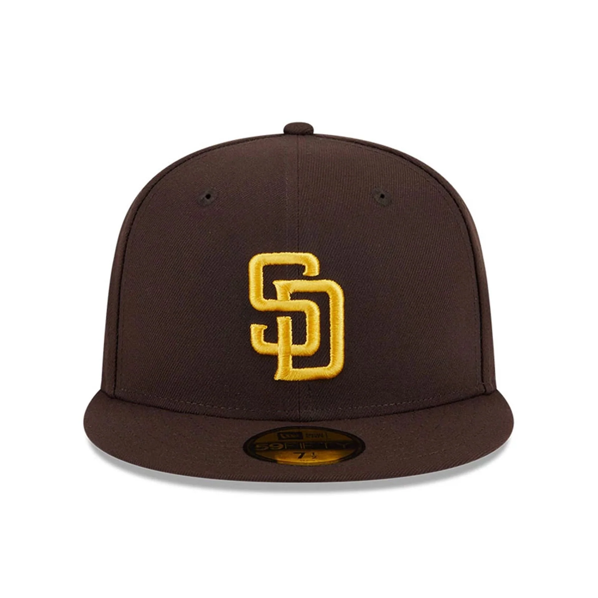 San Diego Padres MLB Floral Undervisor Dark Brown 59FIFTY Fitted Cap - Image 3