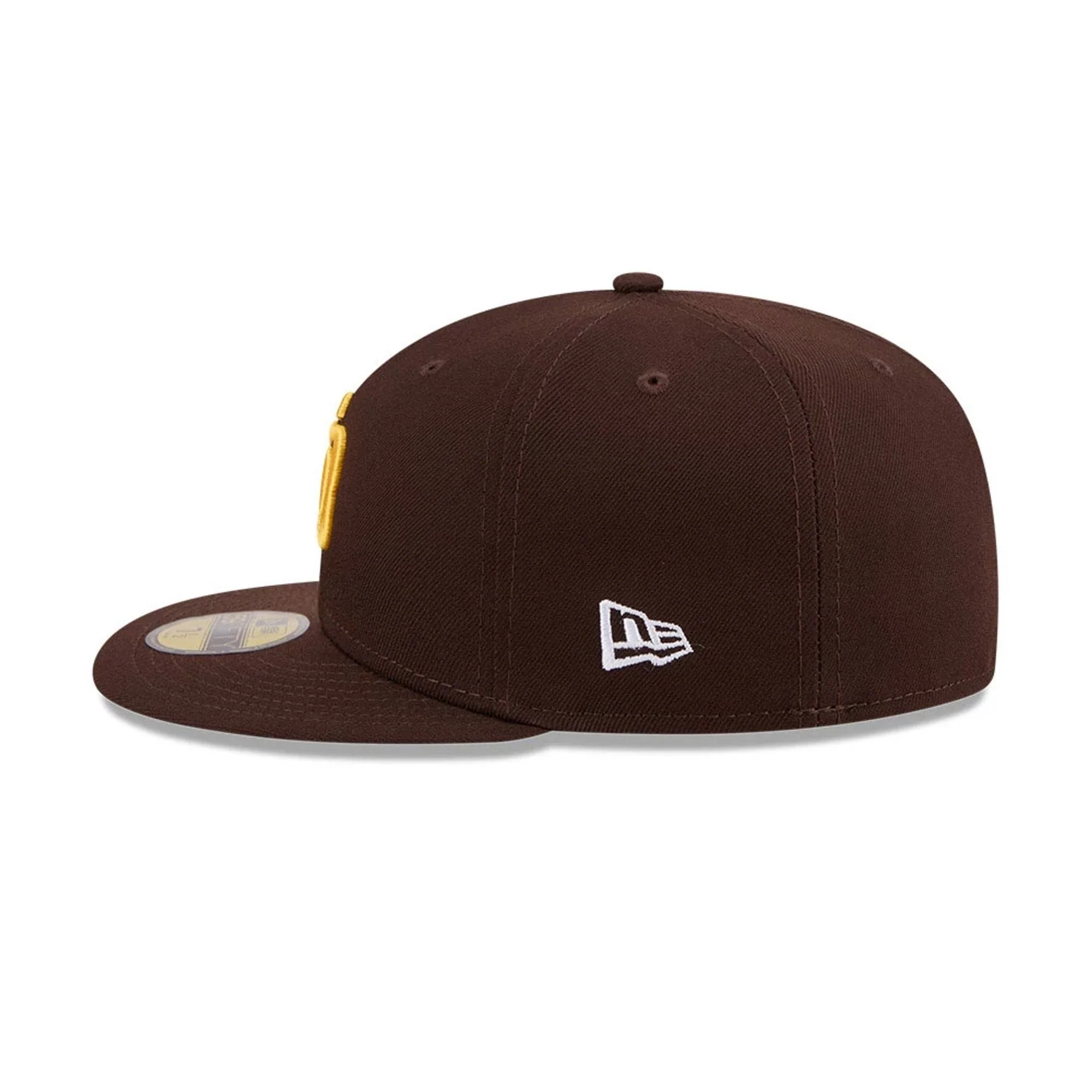 San Diego Padres MLB Jackie Robinson Dark Brown 59FIFTY Fitted Cap - Image 6