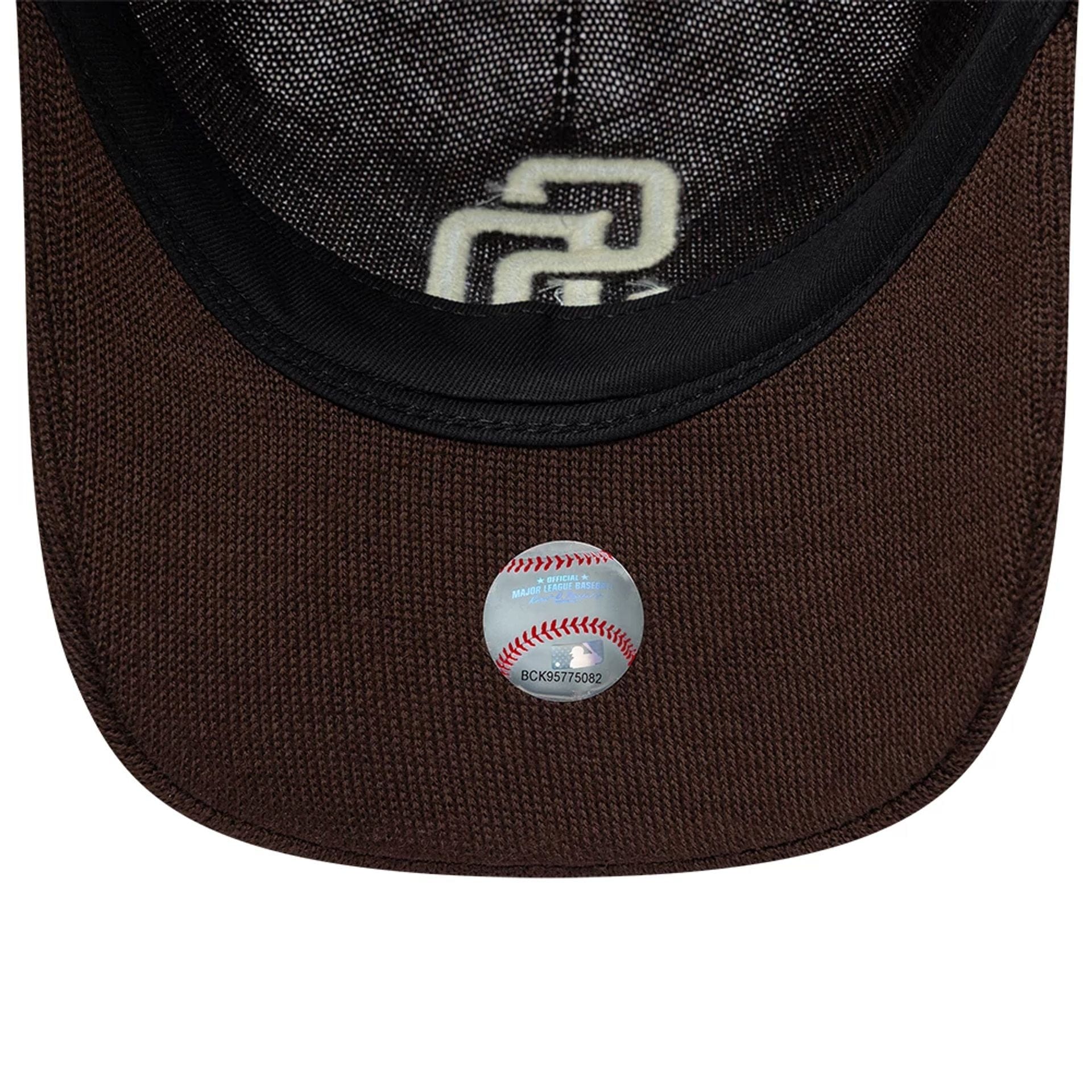San Diego Padres MLB Merino Wool Dark Brown 9TWENTY Adjustable Cap - Image 7