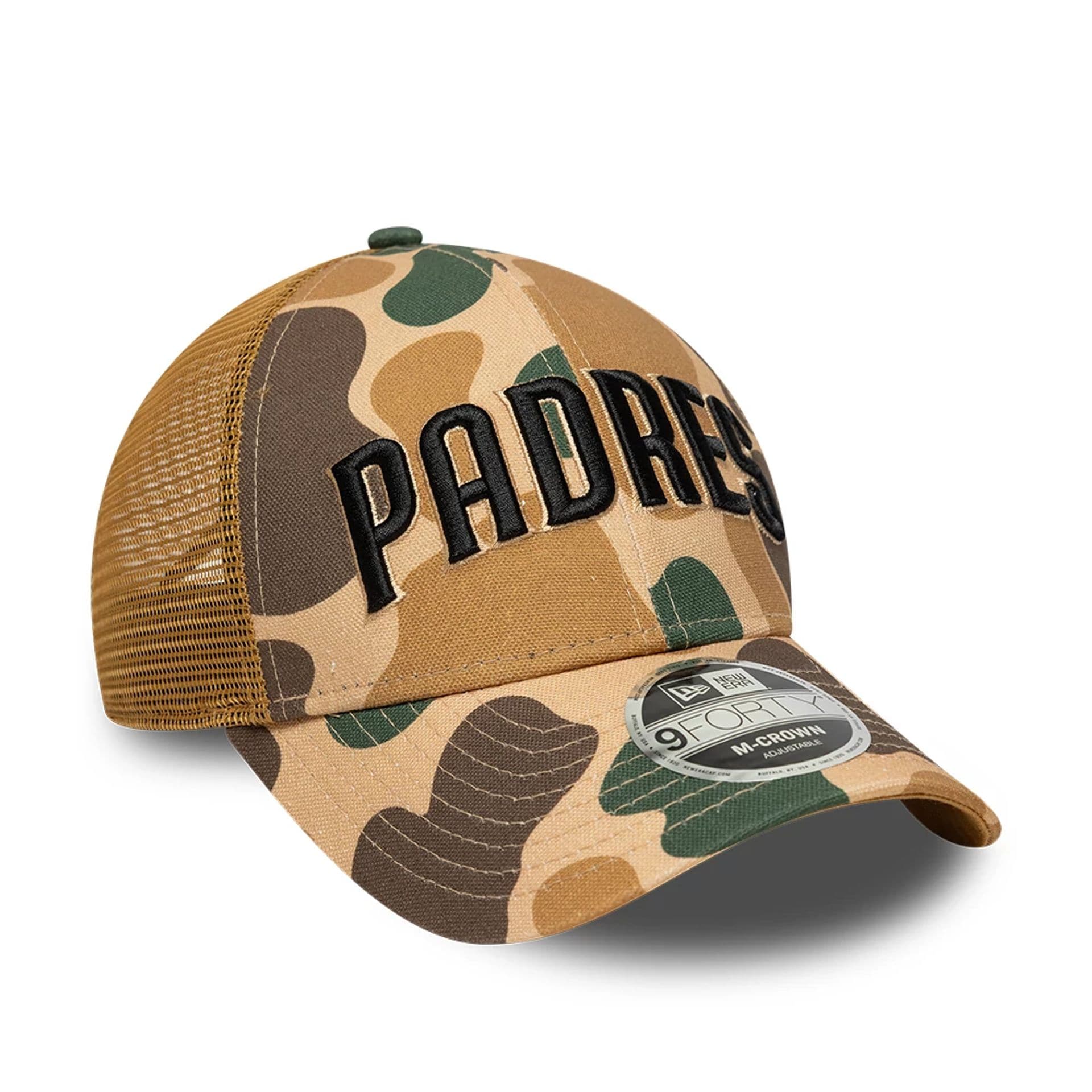 San Diego Padres MLB Wordmark Duck Camo 9FORTY M-Crown Adjustable Cap - Image 3