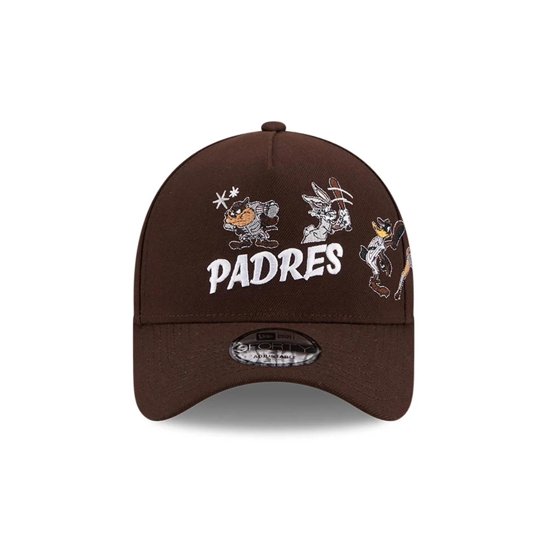 San Diego Padres MLB X Looney Tunes Dark Brown 9FORTY A-Frame Adjustable Cap - Image 3