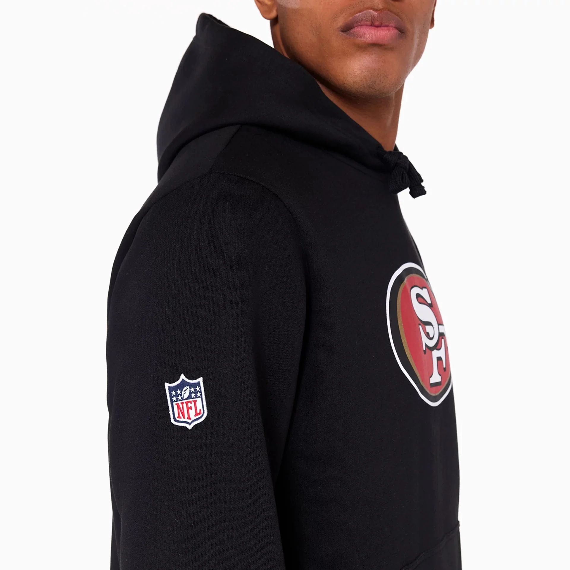 San Francisco 49ers NFL Black Pullover Hoodie - Image 5