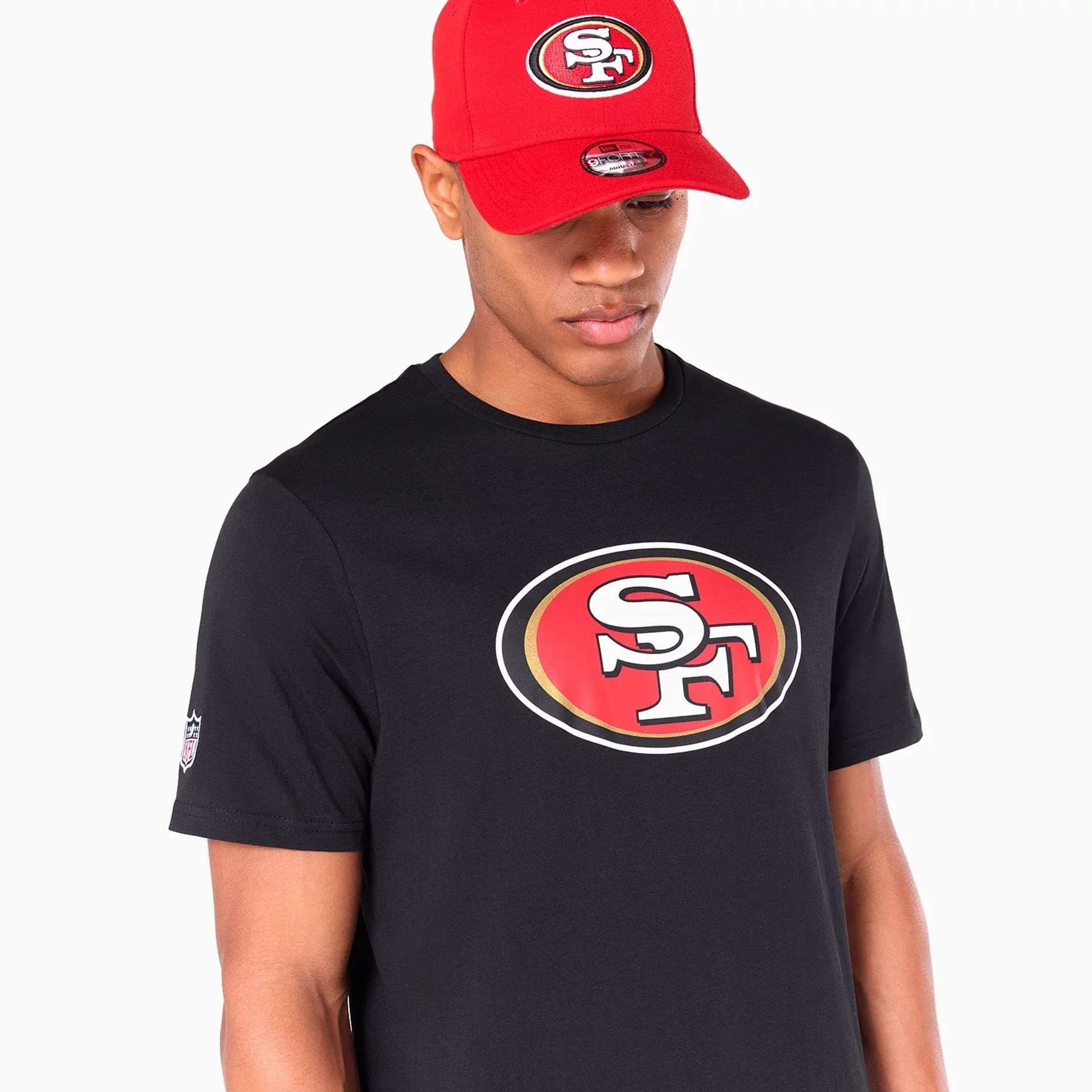 San Francisco 49ers NFL Black T-Shirt - Image 5