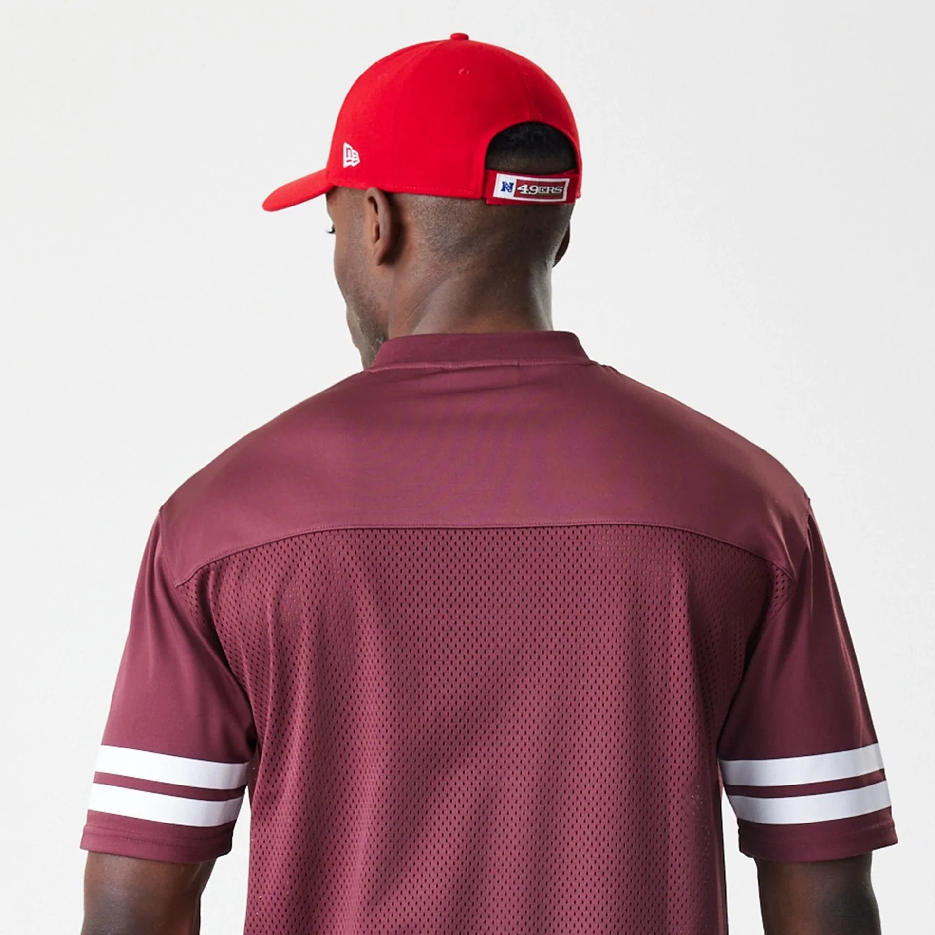 San Francisco 49ers NFL Mesh Dark Red Jersey - Image 8