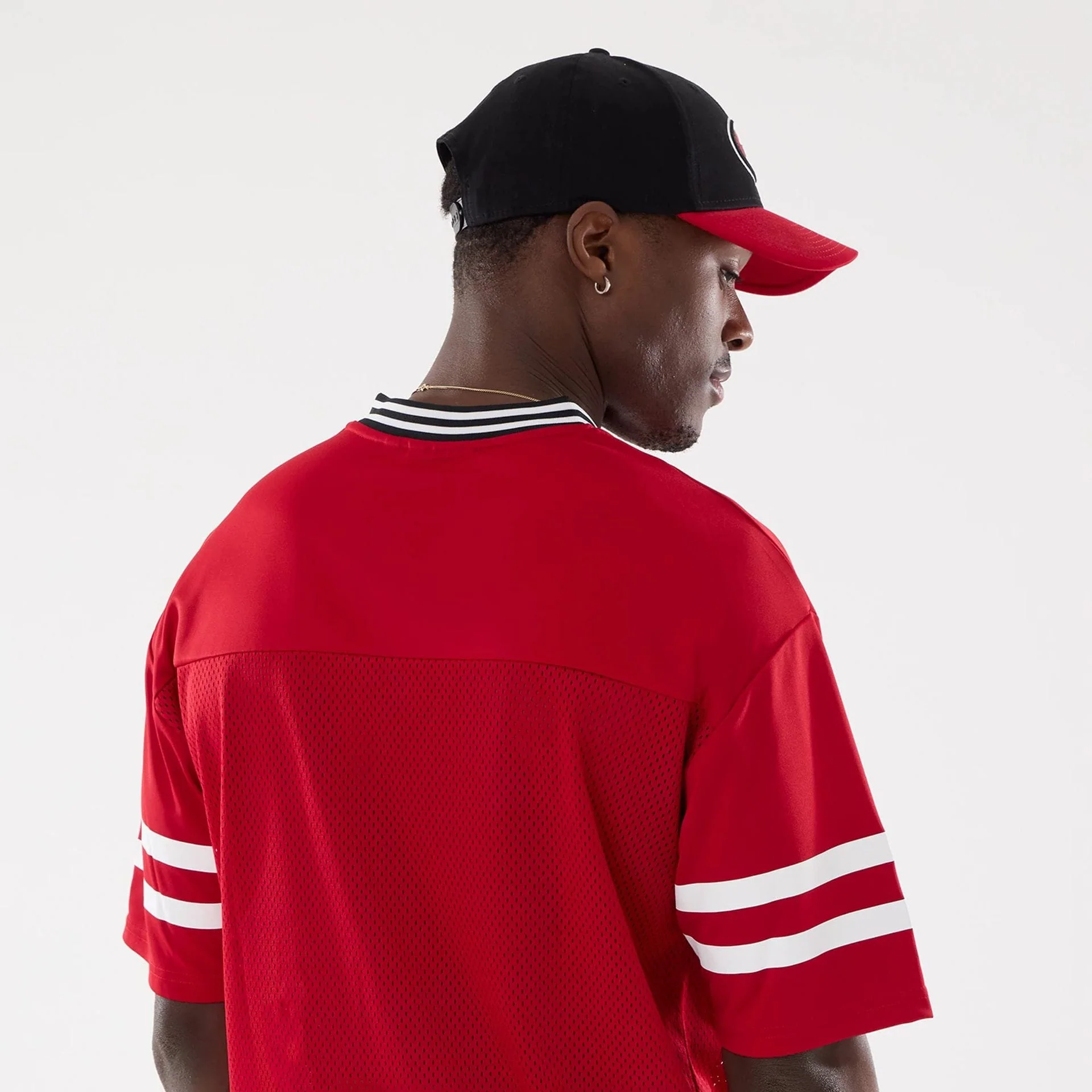 San Francisco 49ers NFL Mesh Red Mesh Jersey - Image 7