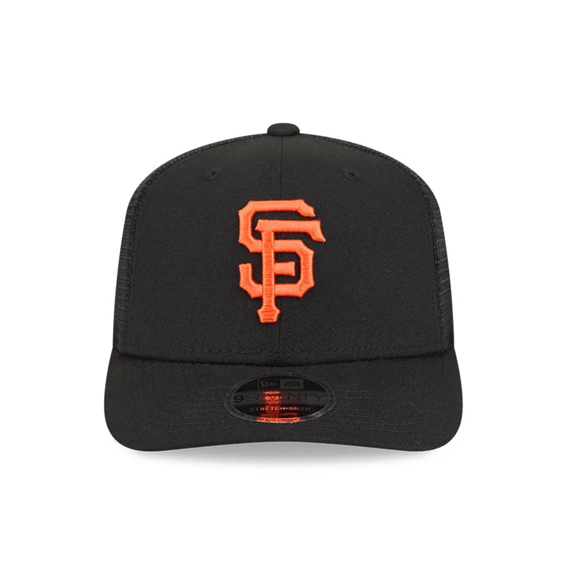 San Francisco Giants MLB Evergreen Black 9SEVENTY Stretch Snap Cap - Image 3