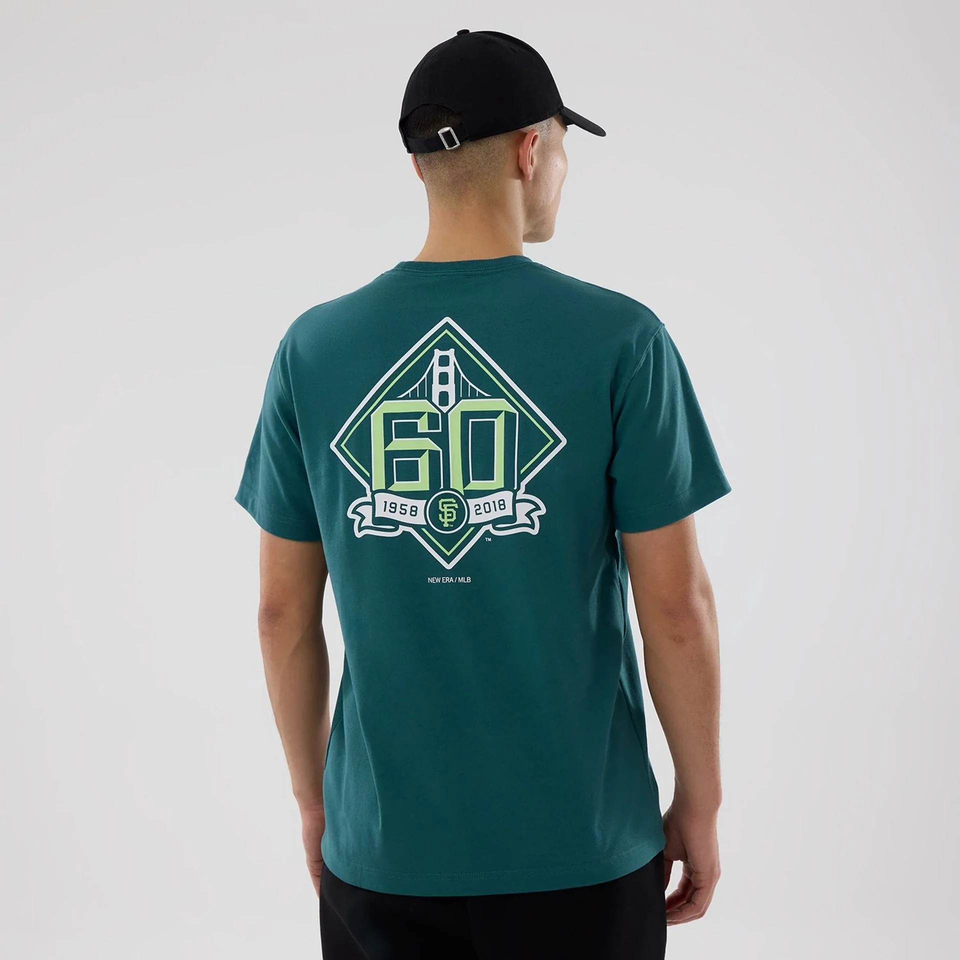 San Francisco Giants MLB Garden Dark Green T-Shirt - Image 2