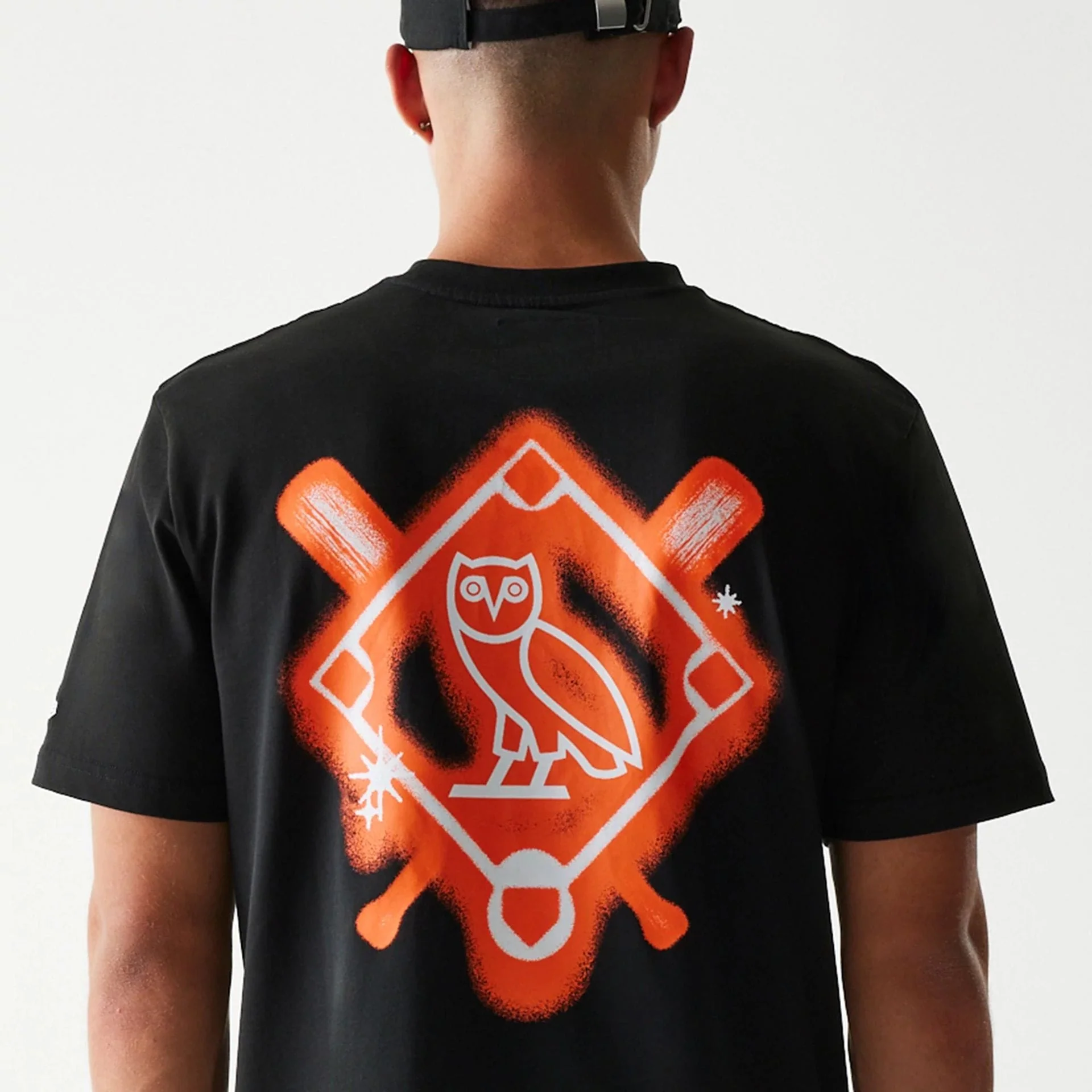 San Francisco Giants OVO x MLB Black T-Shirt - Image 7