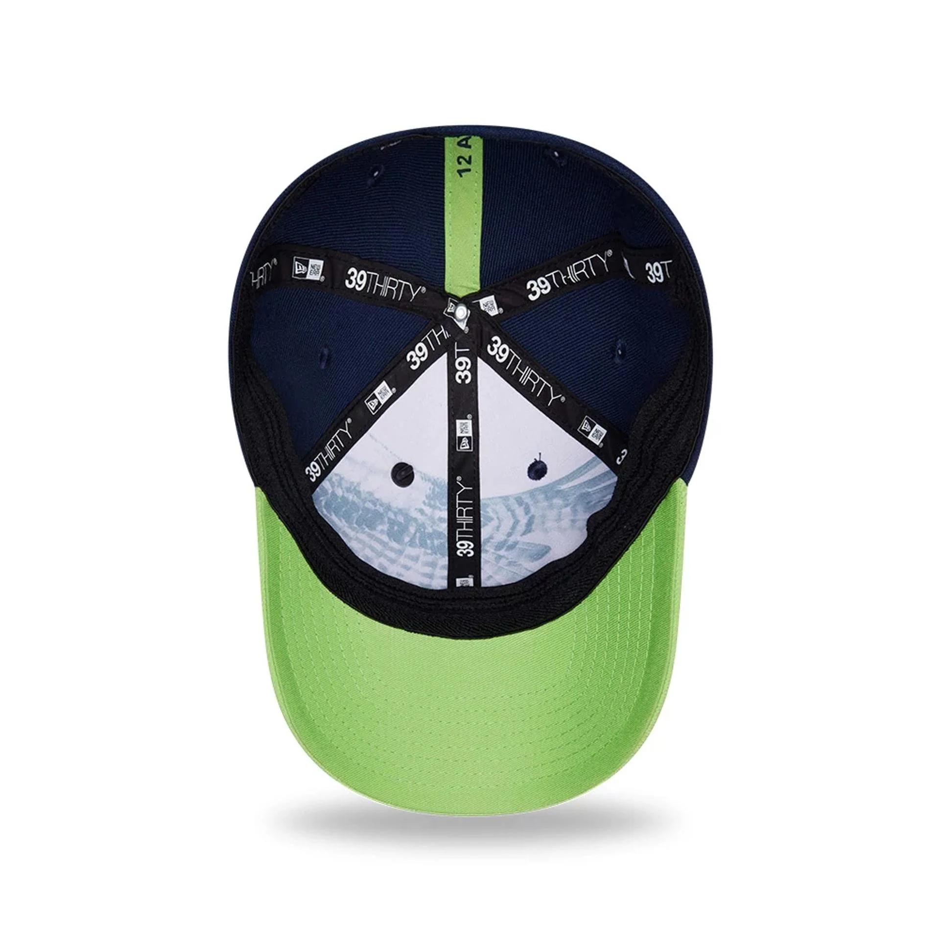 Seahawks NFL Draft 2026 Dark Blue 39THIRTY M-Crown Stretch Fit Cap - Image 2