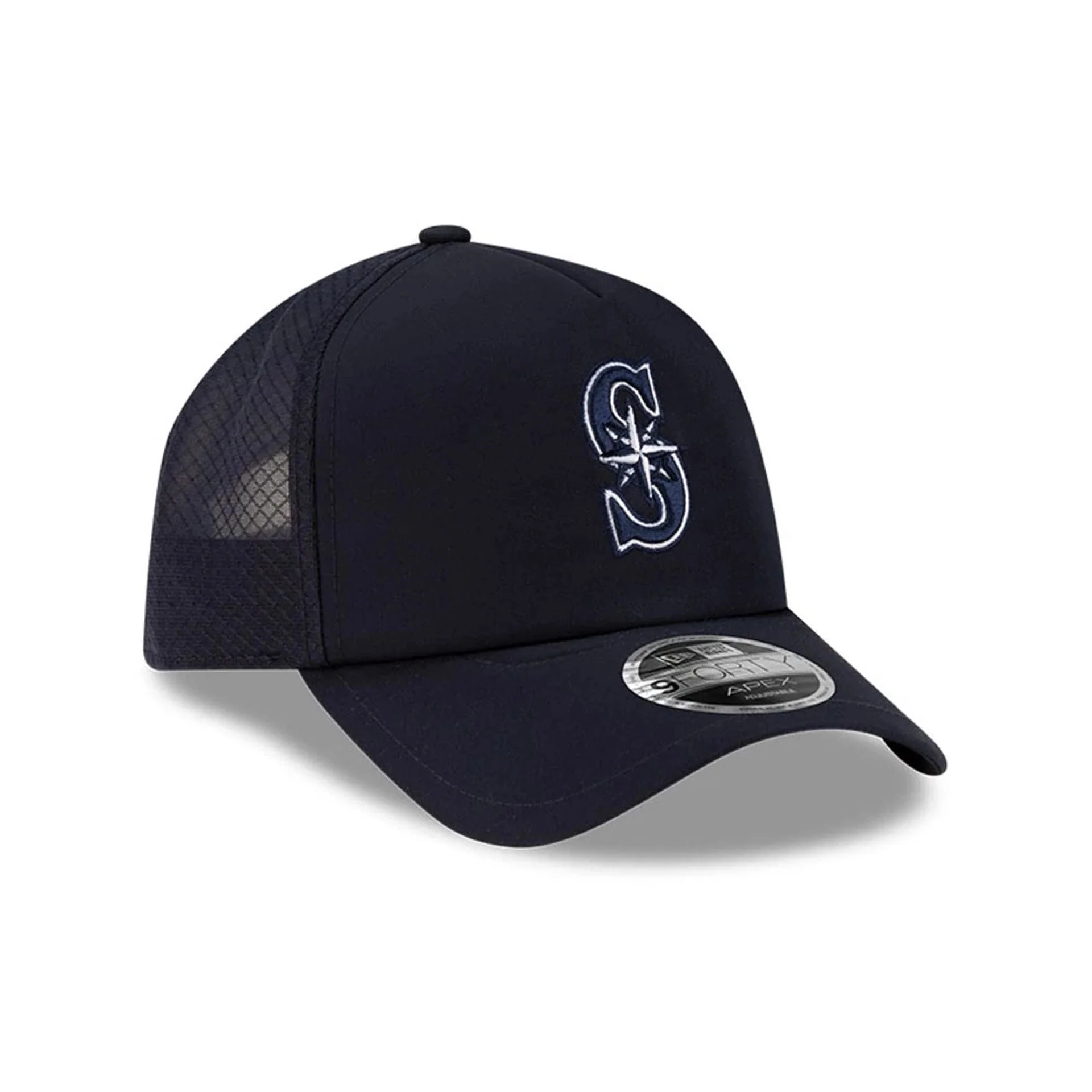 Seattle Mariners MLB Batting Practice 2026 Navy 9FORTY Apex Adjustable Cap - Image 3