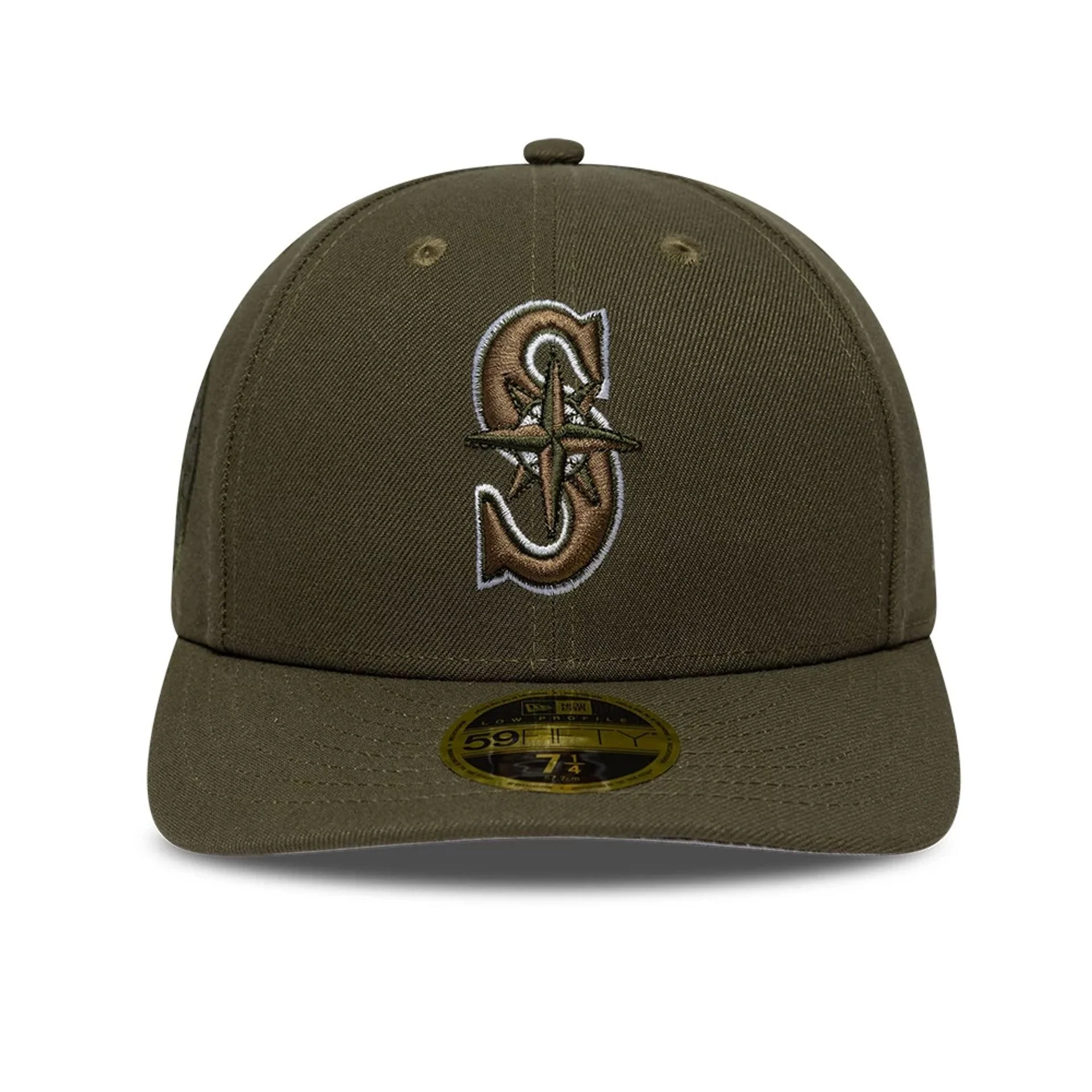 Seattle Mariners MLB College Varsity Dark Green Low Profile 59FIFTY Fitted Cap - Image 3