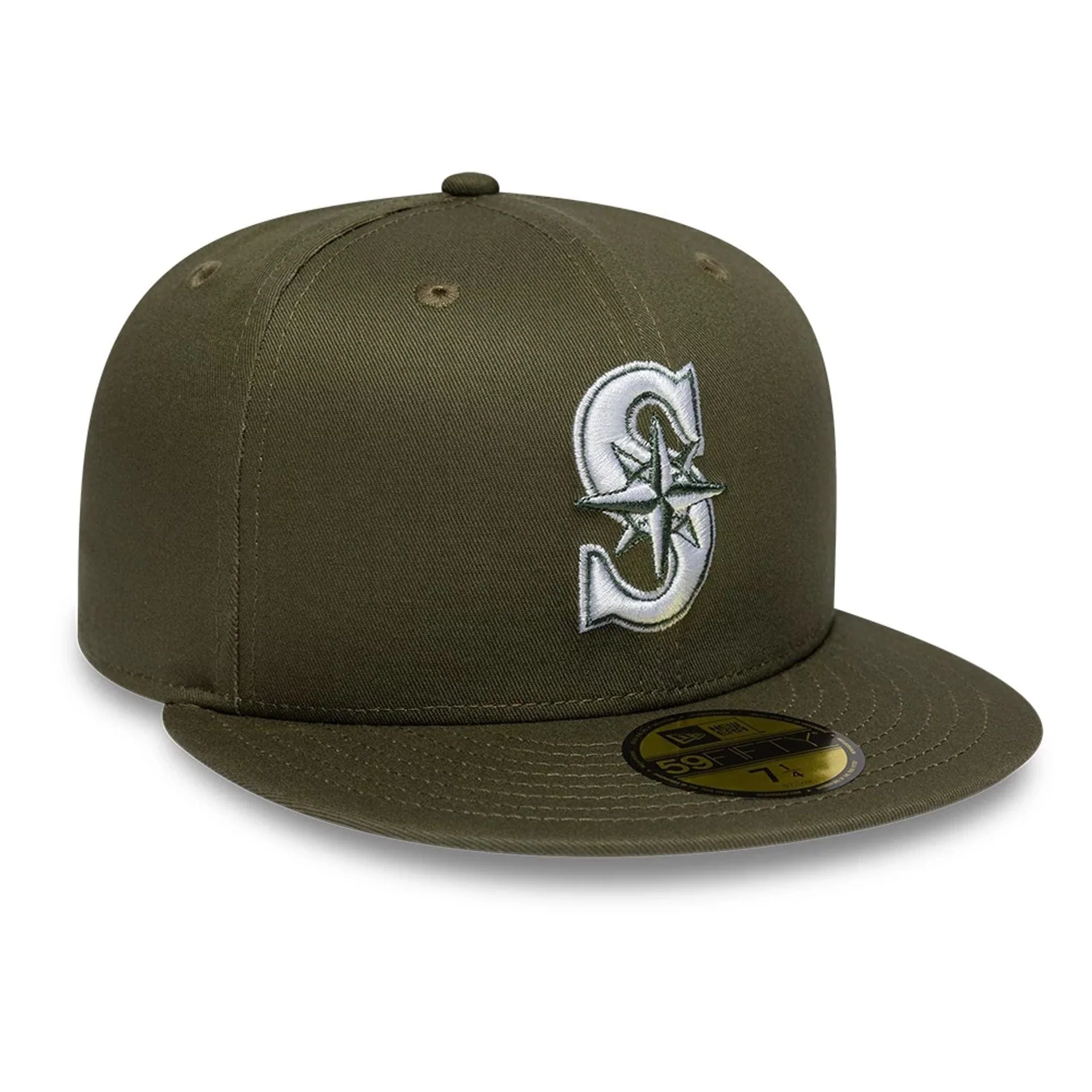 Seattle Mariners MLB Dark Green 59FIFTY Fitted Cap - Image 3
