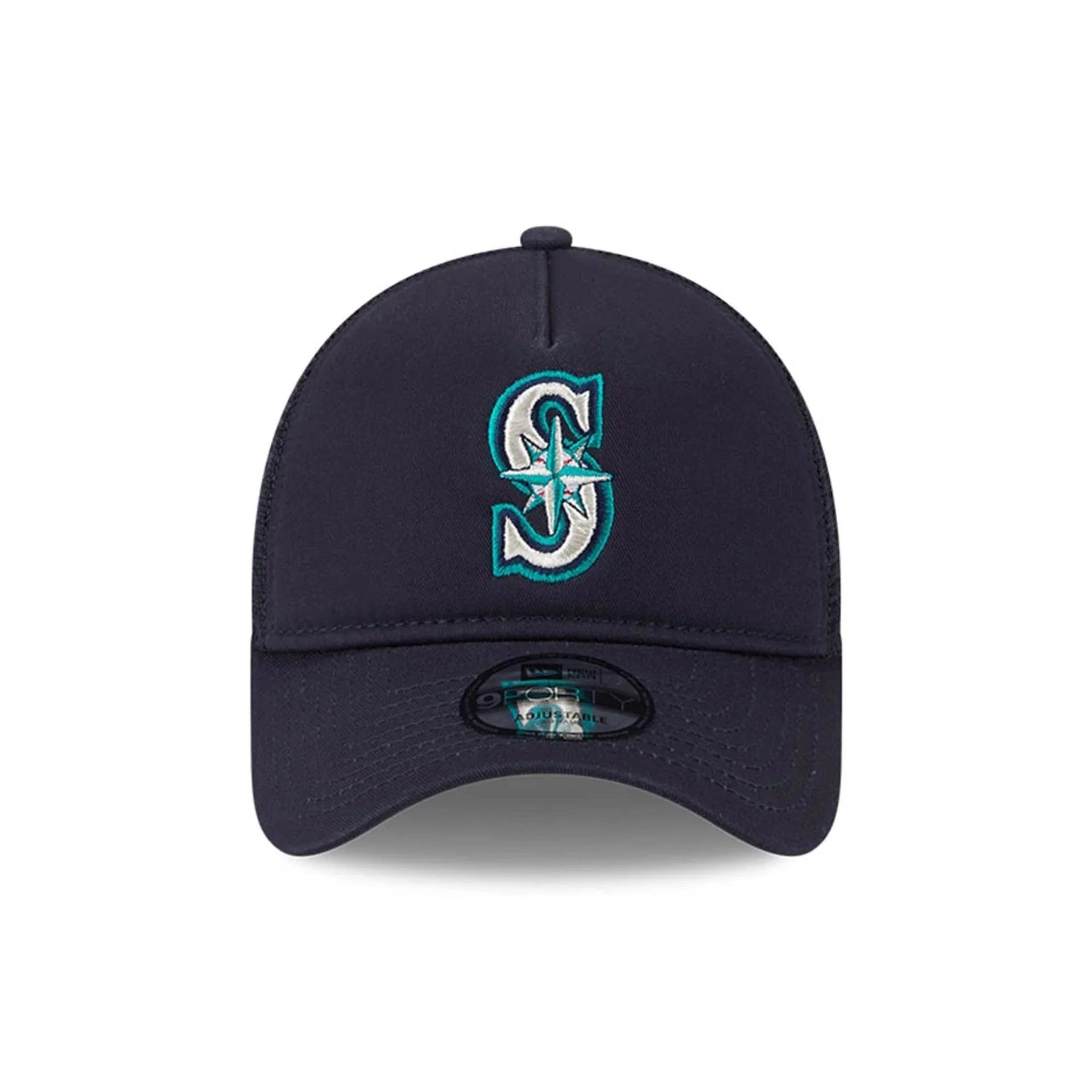 Seattle Mariners MLB Evergreen Navy 9FORTY A-Frame Adjustable Cap - Image 2