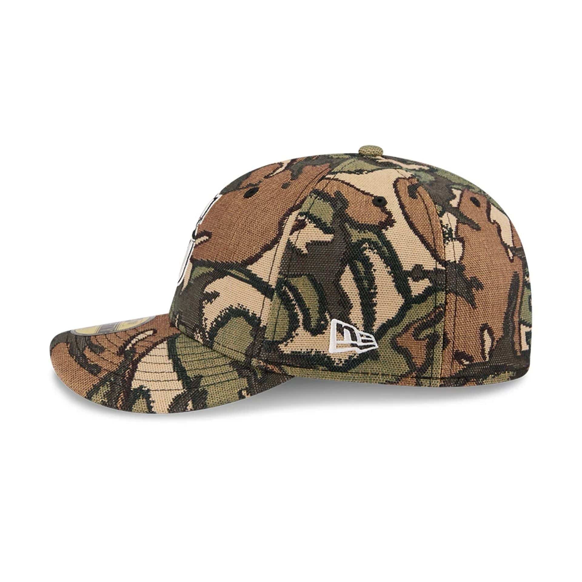 Seattle Mariners MLB Jacquard Camo 59FIFTY Fitted Cap - Image 5