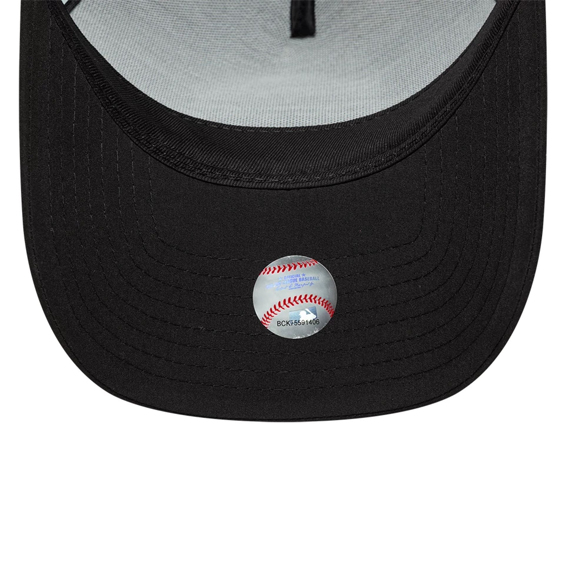 Seattle Mariners MLB Sport Black 9FORTY E-Frame Trucker Adjustable Cap - Image 5