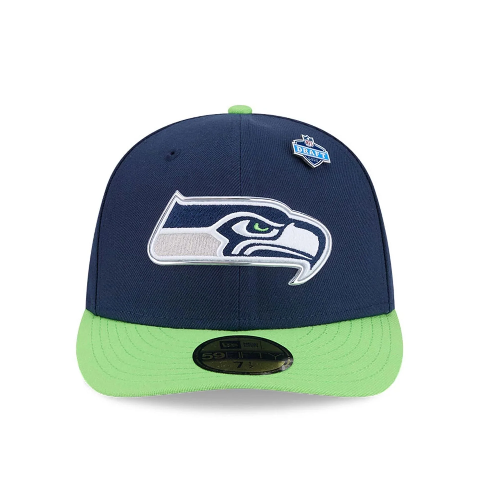 Seattle Seahawks NFL Draft 2026 Dark Blue 59FIFTY Fitted Cap - Image 3