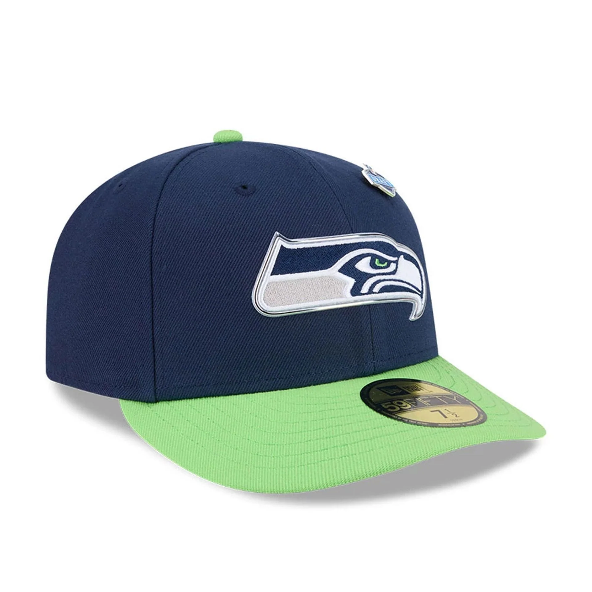Seattle Seahawks NFL Draft 2026 Dark Blue 59FIFTY Fitted Cap - Image 4