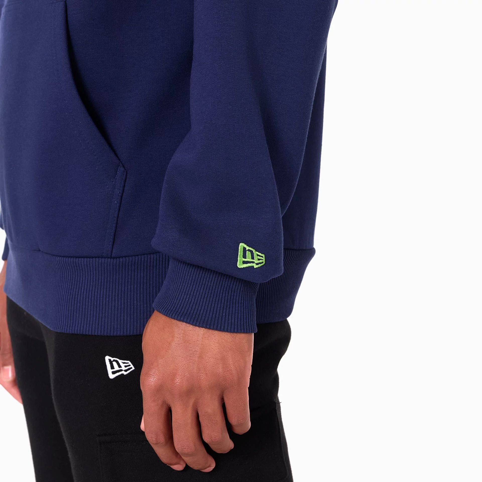 Seattle Seahawks NFL Navy Pullover Hoodie - Image 4
