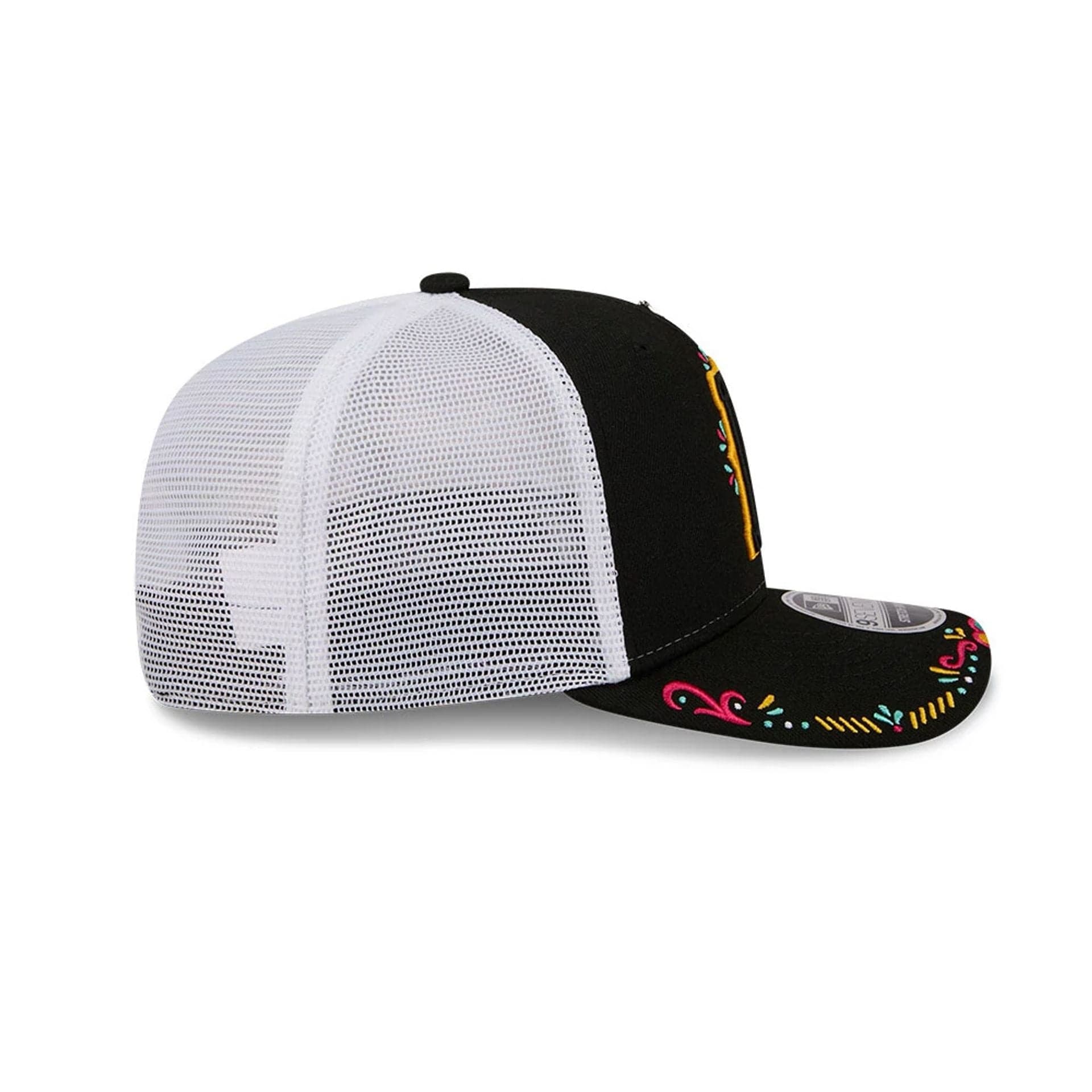 SLC Bee MiLB La Copa 2026 Black 9SEVENTY Stretch Snap Adjustable Cap - Image 6