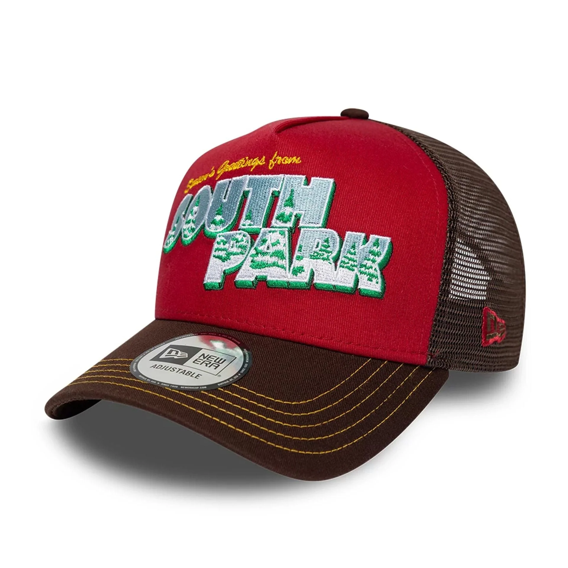 South Park Dark Red 9FORTY A-Frame Trucker Adjustable Cap - Image 3