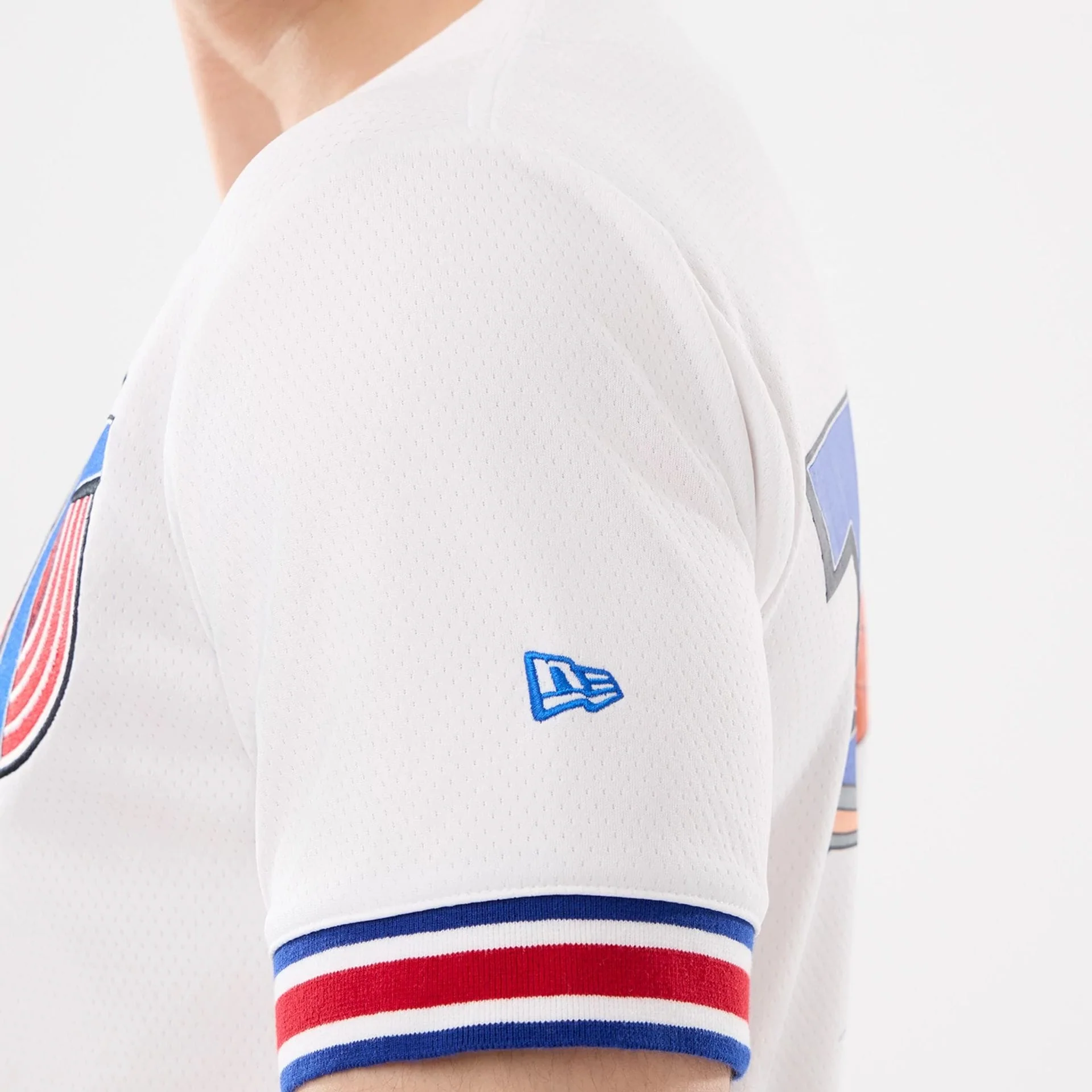 Space Jam Warner Brothers Space Jam White Mesh Jersey - Image 5