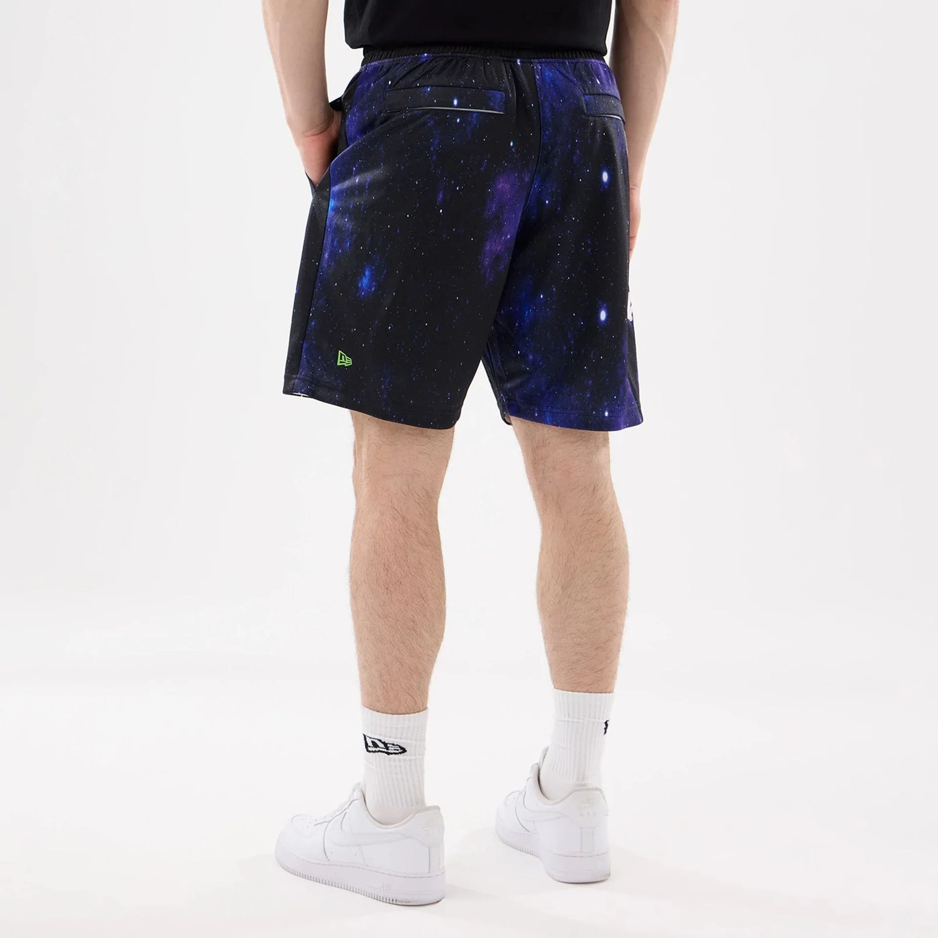 Space Jam Warner Brothers Space Jam White Oversized Shorts - Image 2