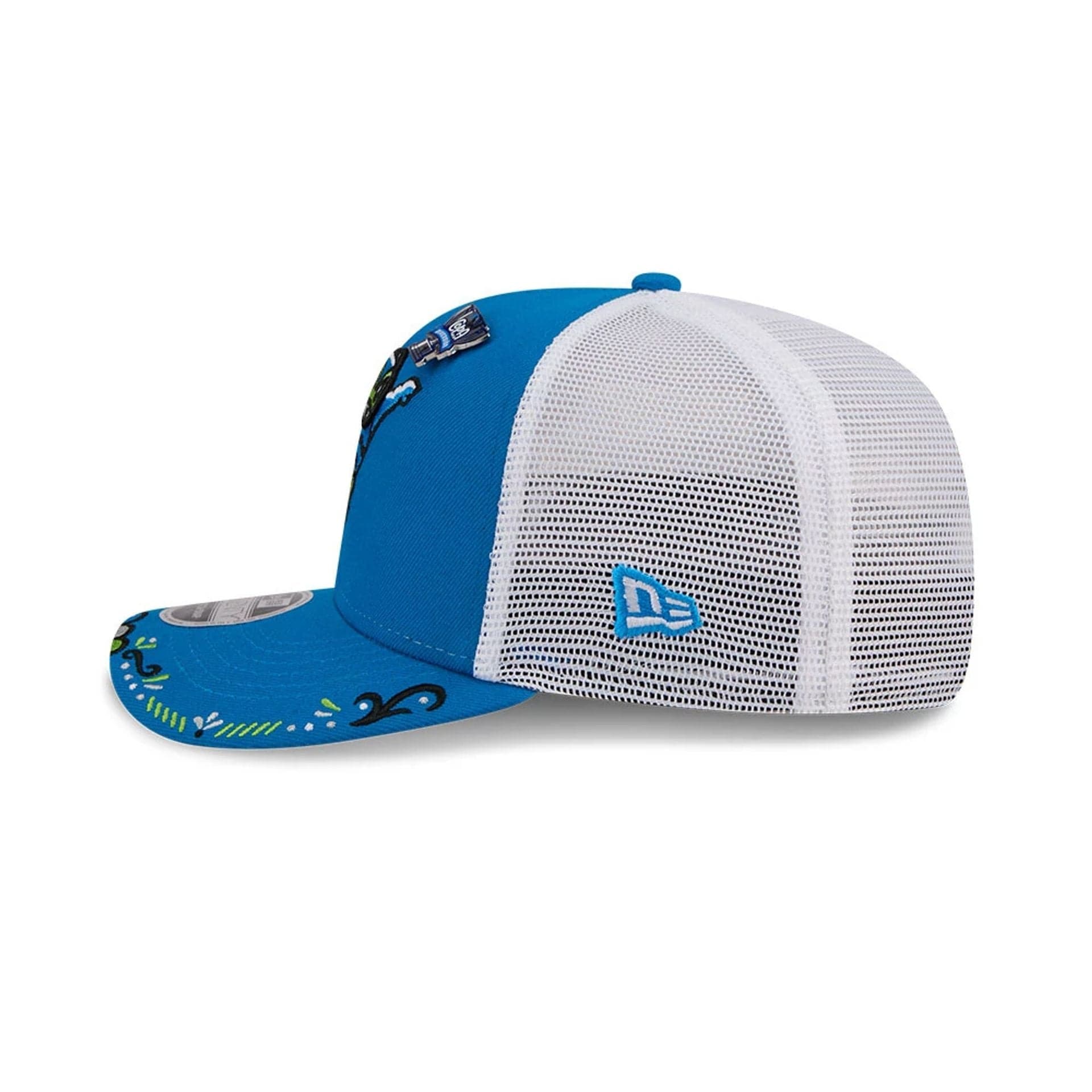 Squirrels MiLB La Copa 2026 Light Blue 9SEVENTY Stretch Snap Adjustable Cap - Image 5