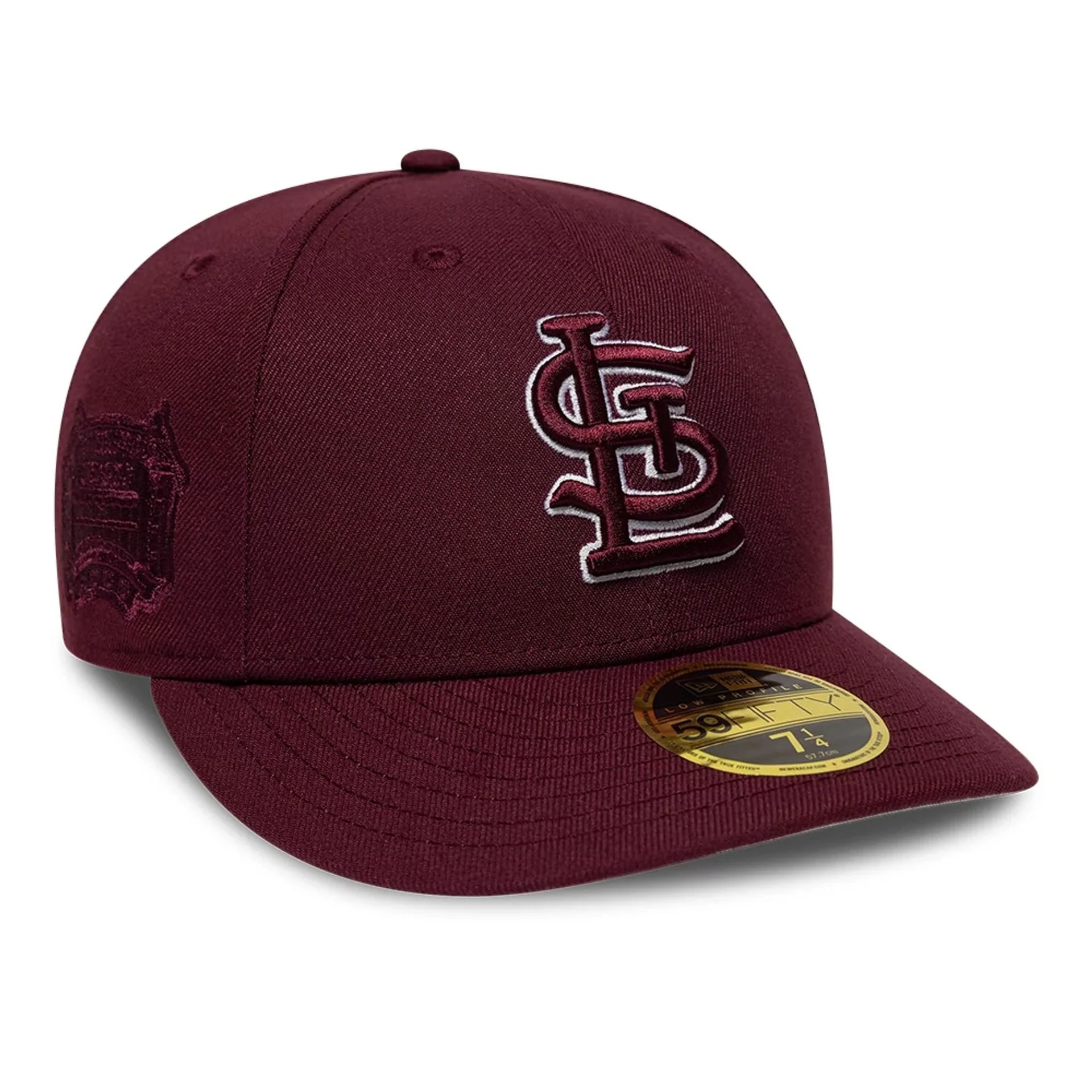 St. Louis Cardinals MLB College Varsity Dark Red Low Profile 59FIFTY Fitted Cap - Image 4
