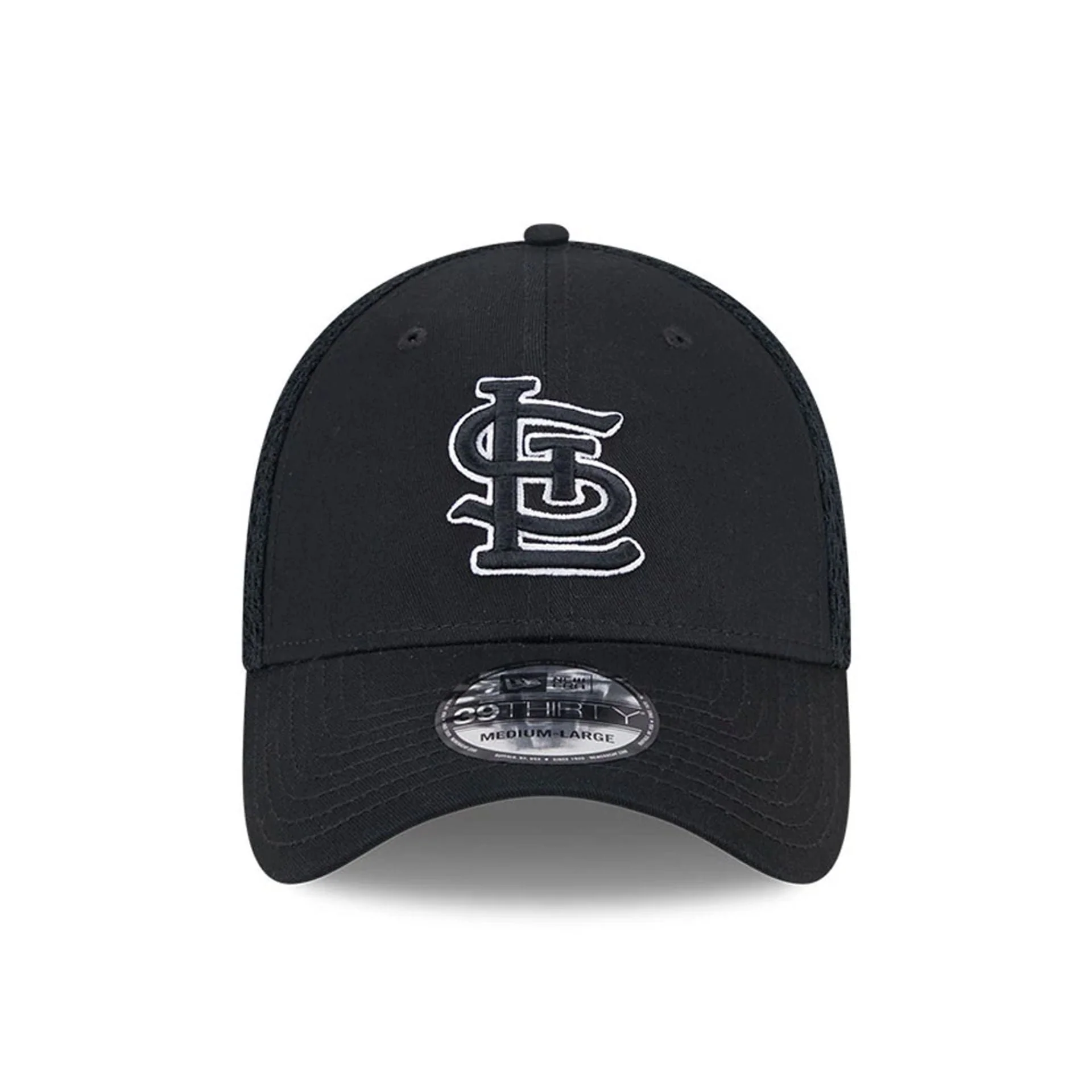 St. Louis Cardinals MLB Evergreen Neo Black 39THIRTY Stretch Fit Cap - Image 3