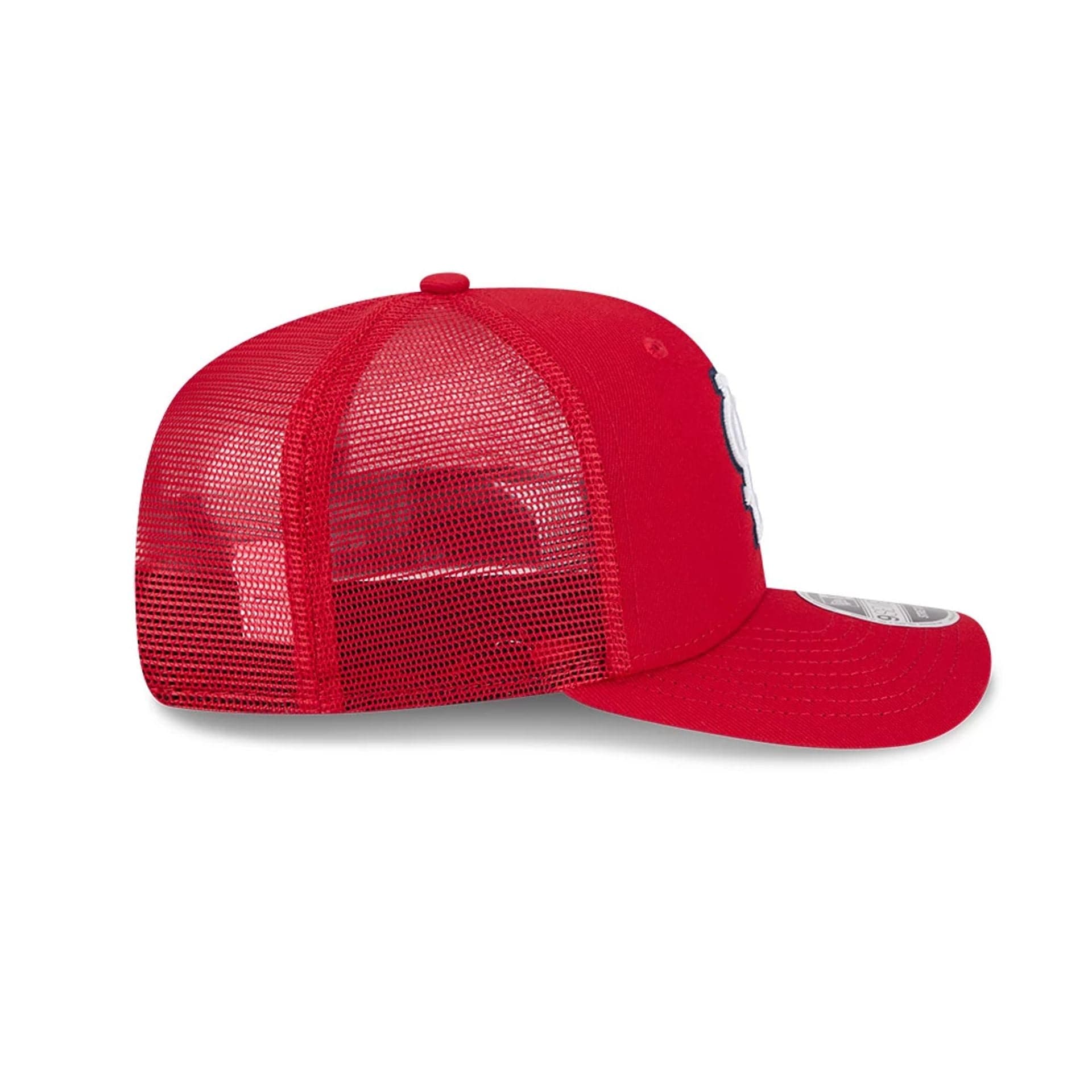 St. Louis Cardinals MLB Evergreen Red 9SEVENTY Stretch Snap Adjustable Cap - Image 6
