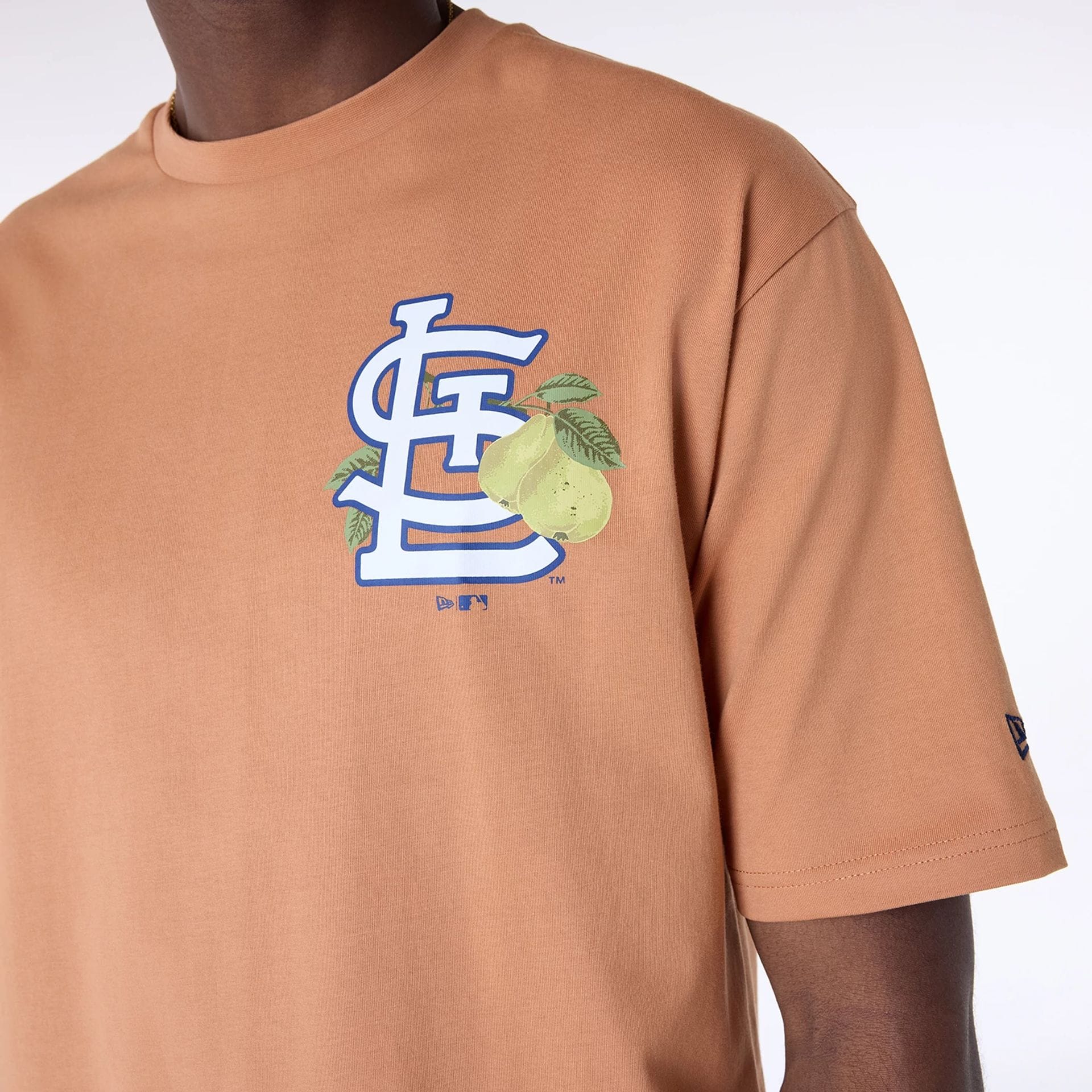 St. Louis Cardinals MLB Fruit Dark Beige T-Shirt - Image 3