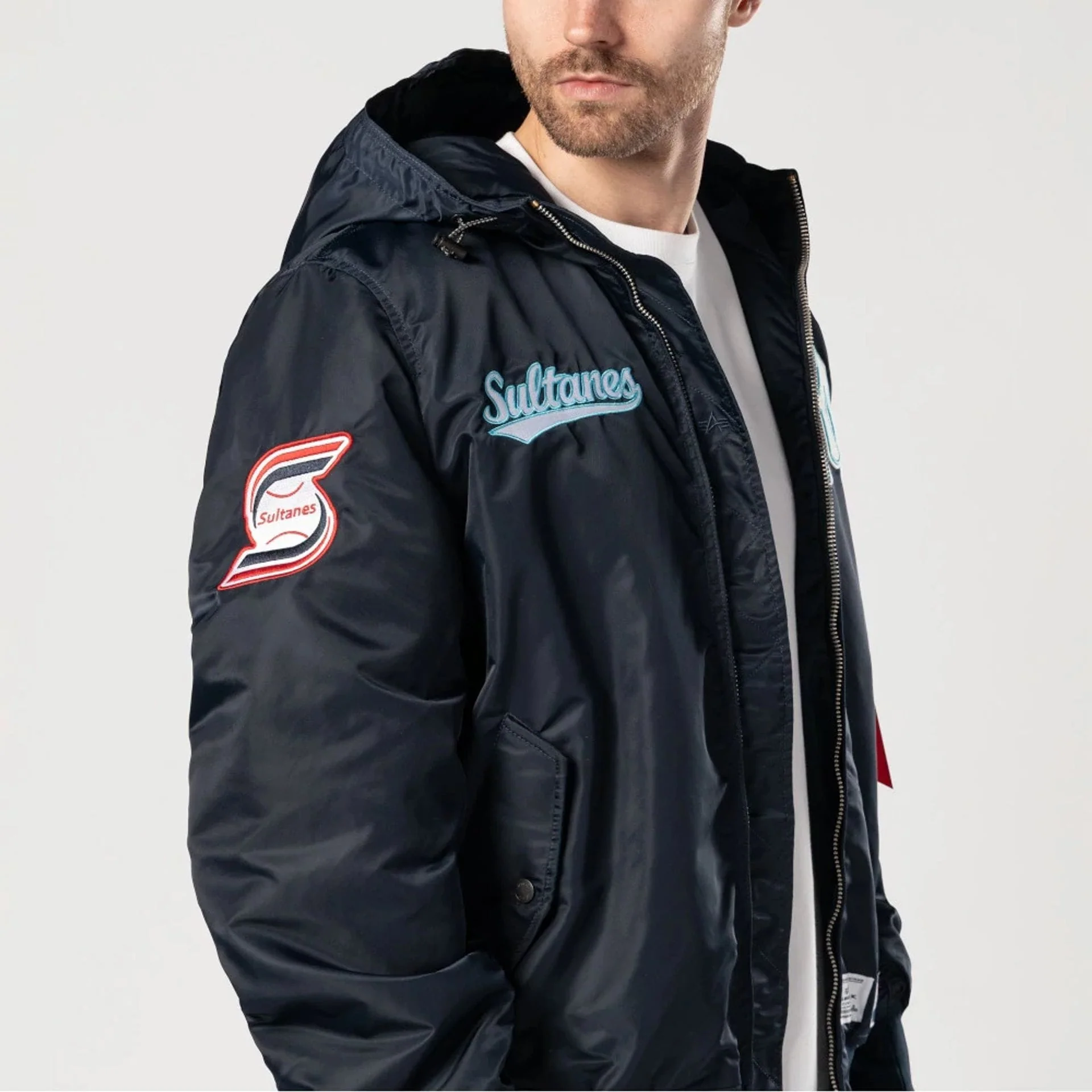 Sultanes De Monterrey LMB X Alpha Navy Jacket - Image 4