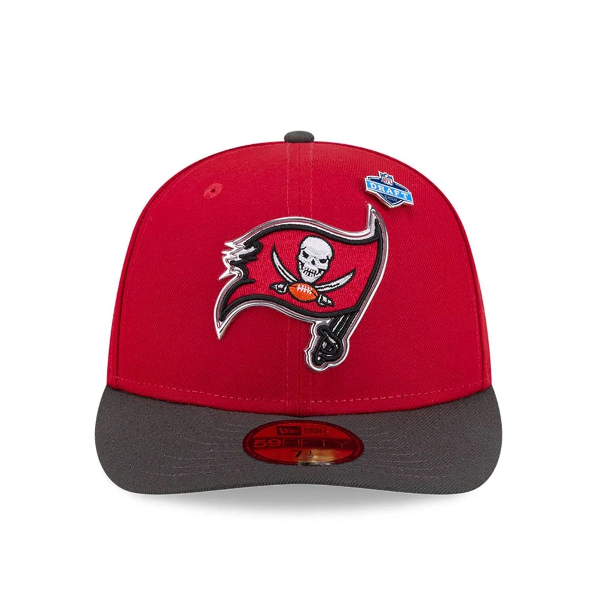 Tampa Bay Buccaneers NFL Draft 2026 Red 59FIFTY Fitted Cap - Image 3