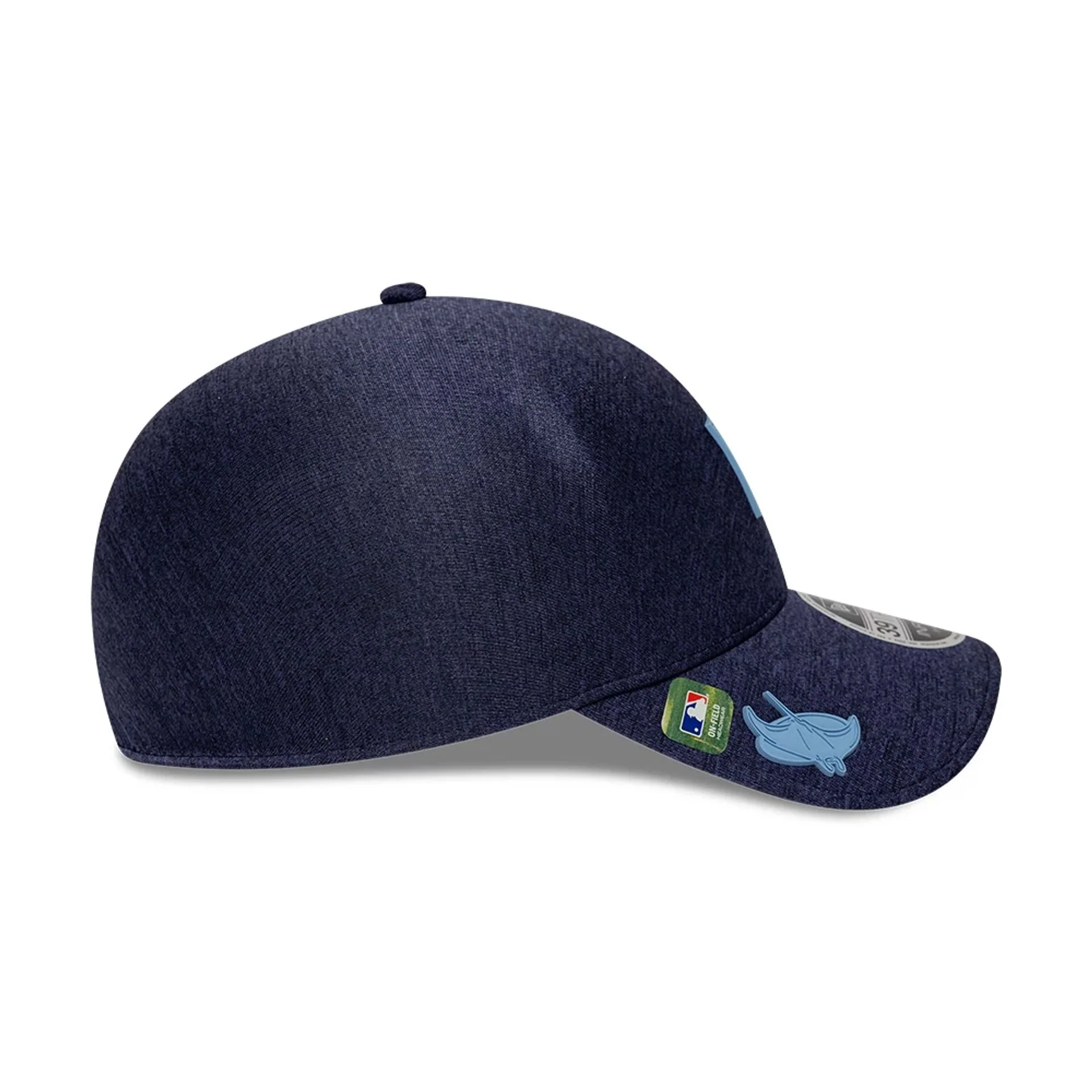 Tampa Bay Rays MLB Clubhouse Navy 39THIRTY Infinity Stretch Fit Cap - Image 5
