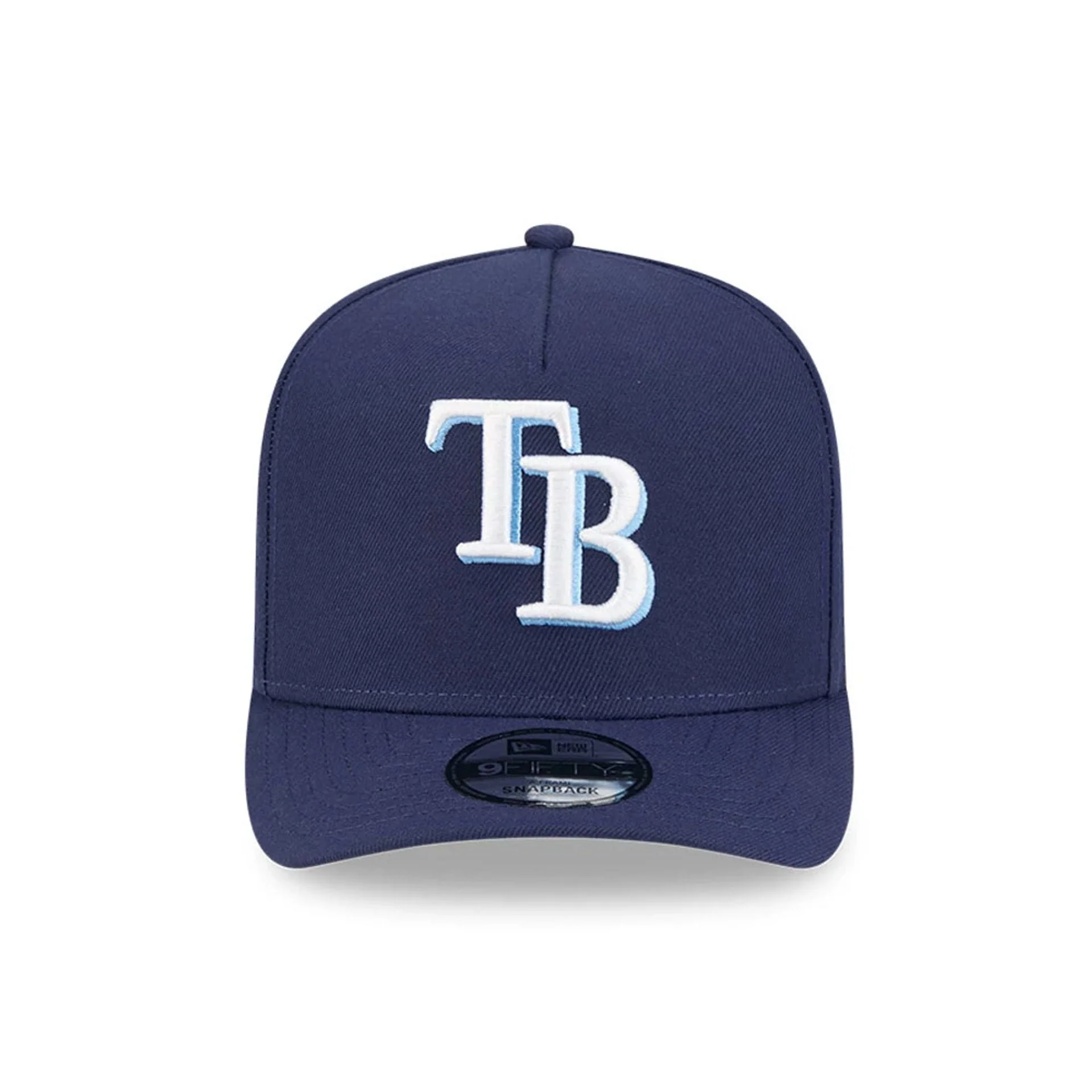 Tampa Bay Rays MLB Evergreen Navy 9FIFTY A-Frame Snapback Adjustable Cap - Image 3