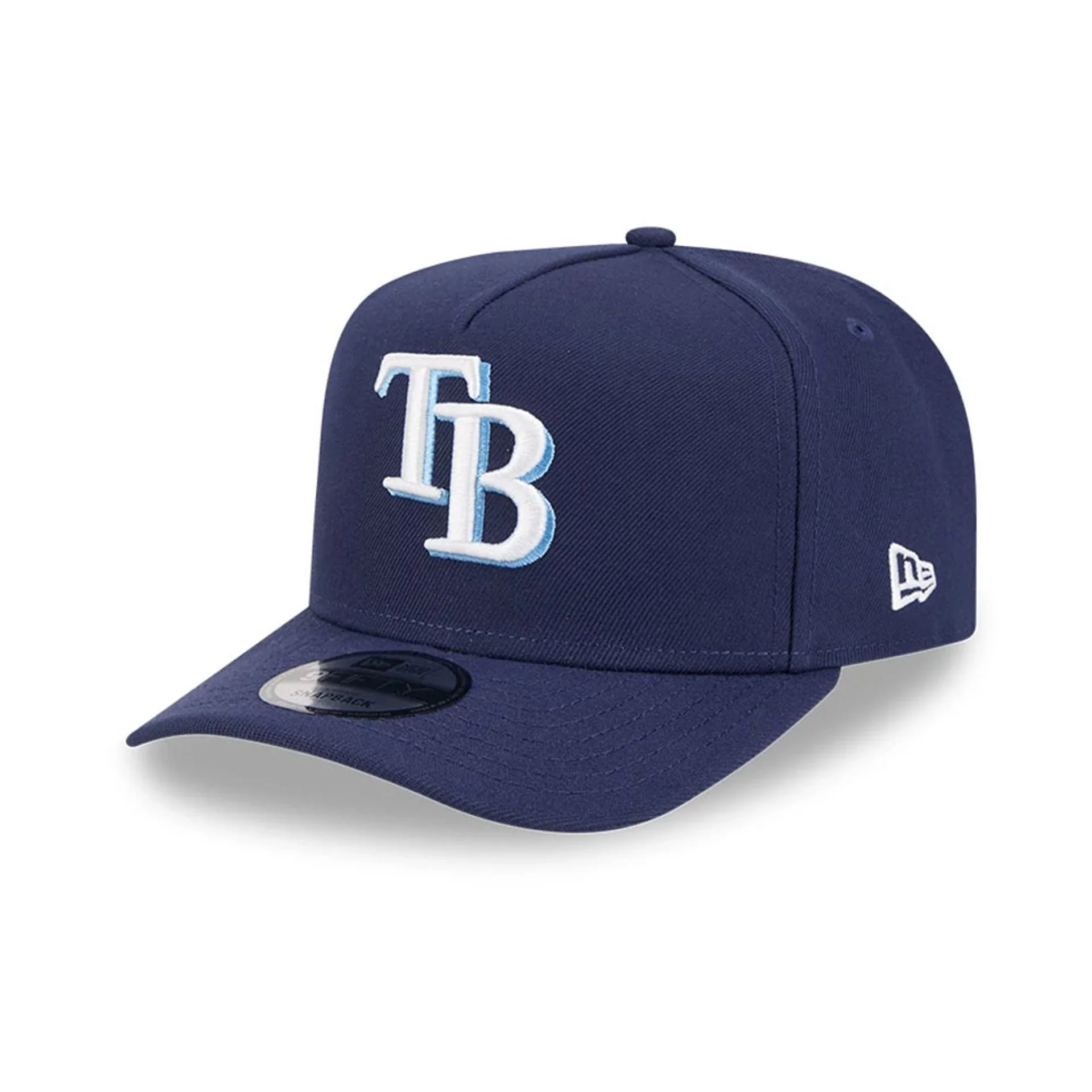 Tampa Bay Rays MLB Evergreen Navy 9FIFTY A-Frame Snapback Adjustable Cap - Image 4