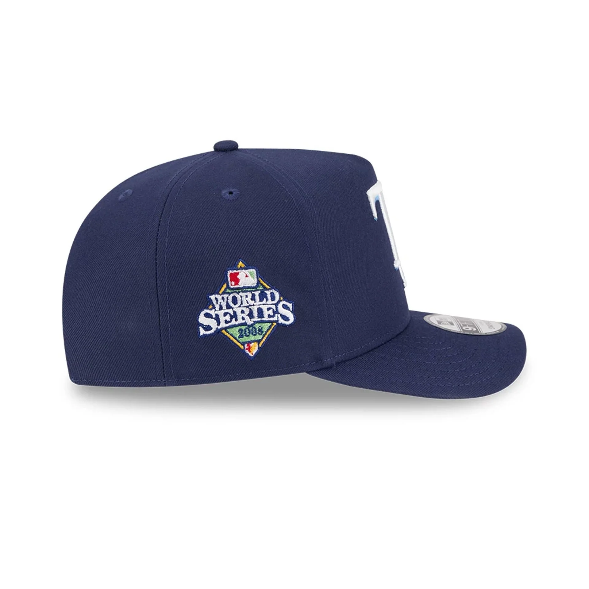 Tampa Bay Rays MLB Evergreen Navy 9FIFTY A-Frame Snapback Adjustable Cap - Image 5