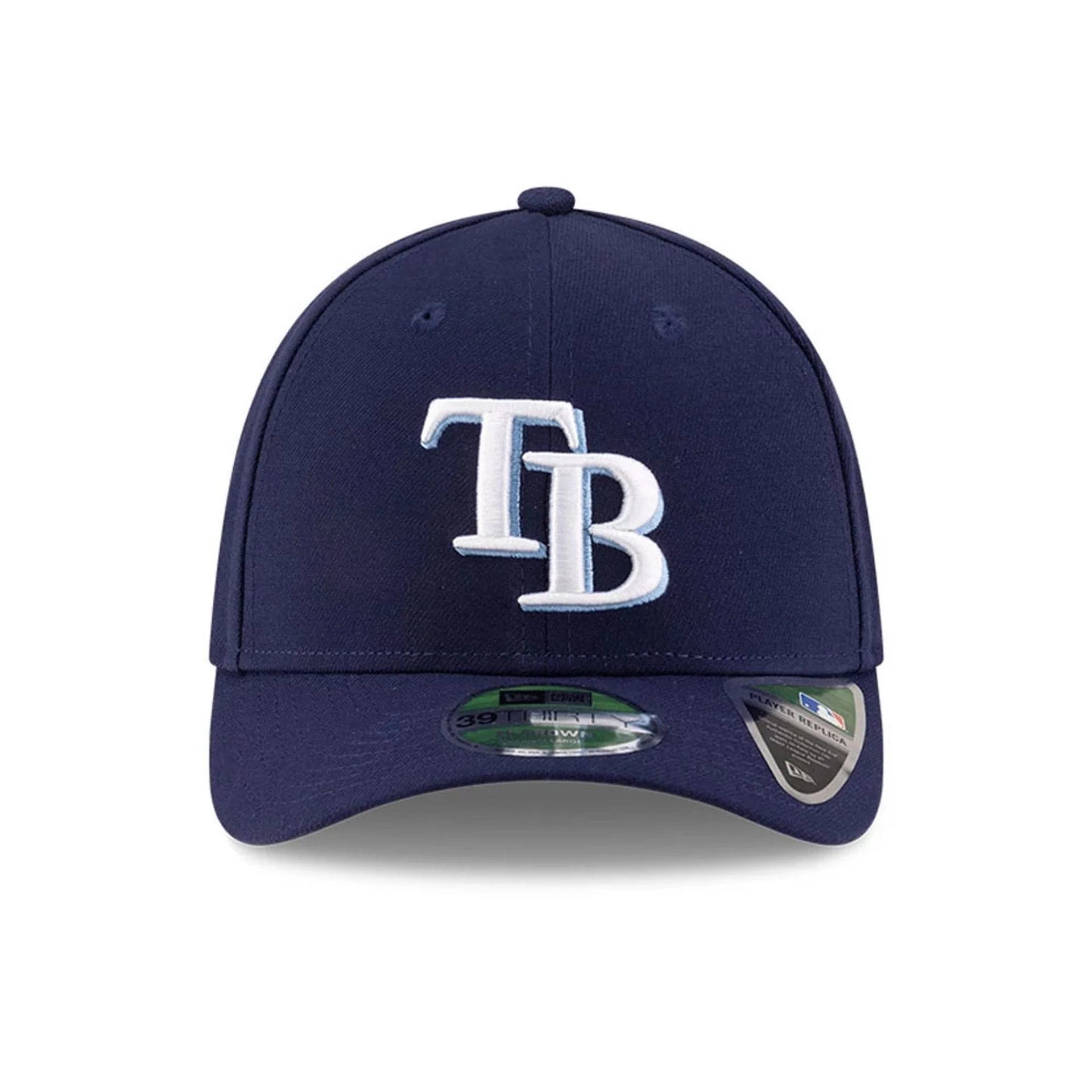 Tampa Bay Rays MLB Player Replica Navy 39THIRTY M-Crown Stretch Fit Cap - Image 3