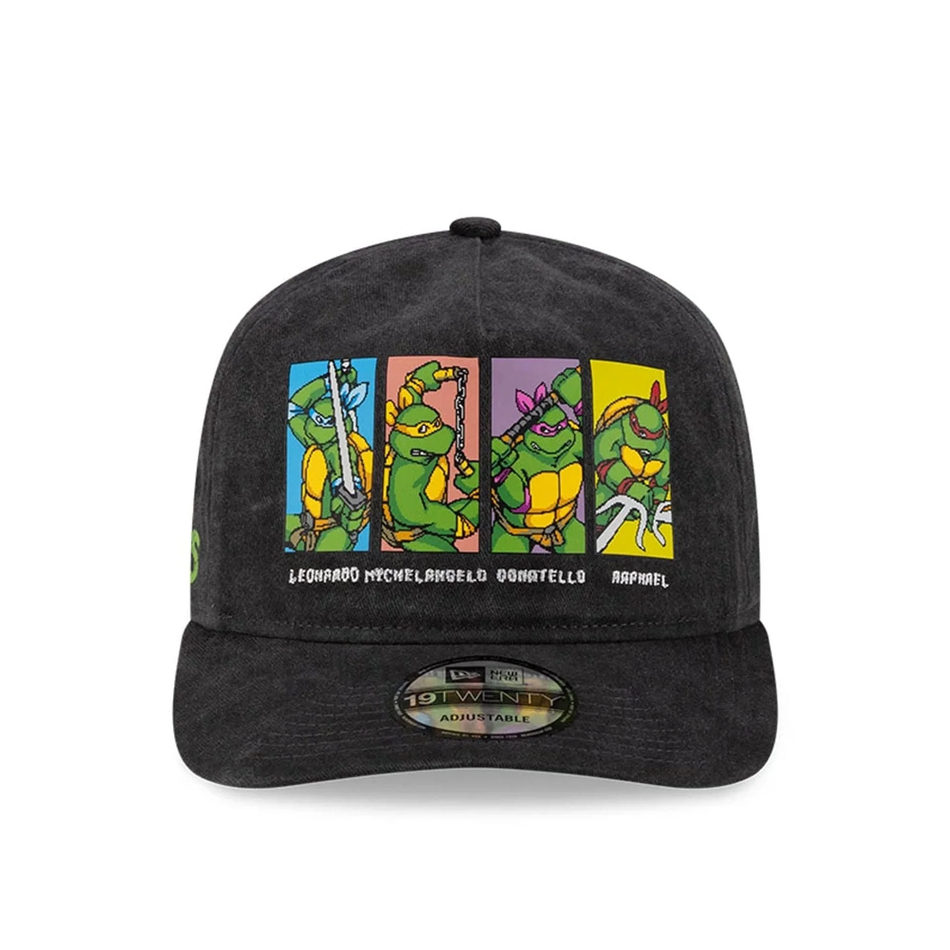 Teenage Mutant Ninja Turtles 1989 Arcade Black 19TWENTY Adjustable Cap - Image 3