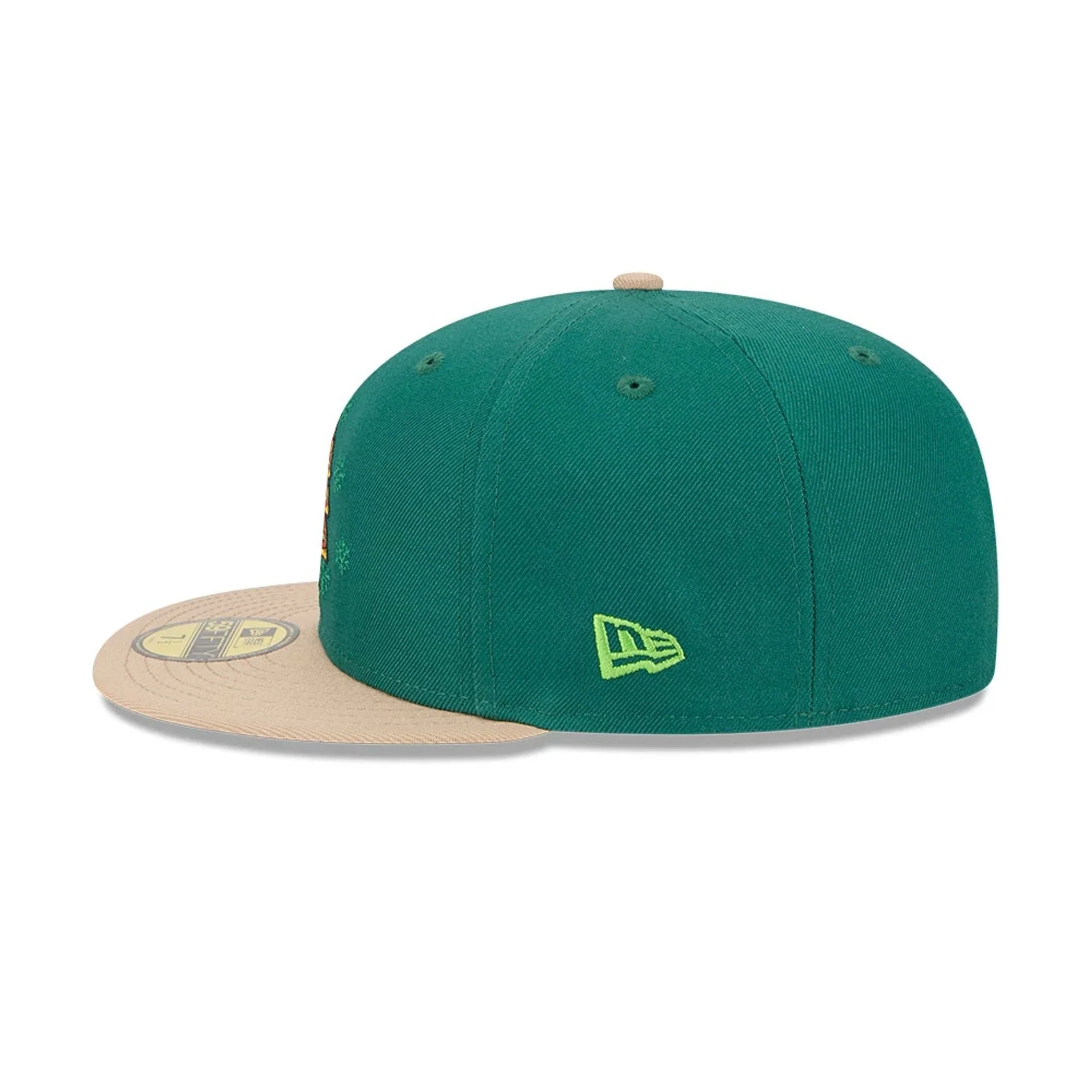 Teenage Mutant Ninja Turtles Pizza Tree Green 59FIFTY Fitted Cap - Image 7