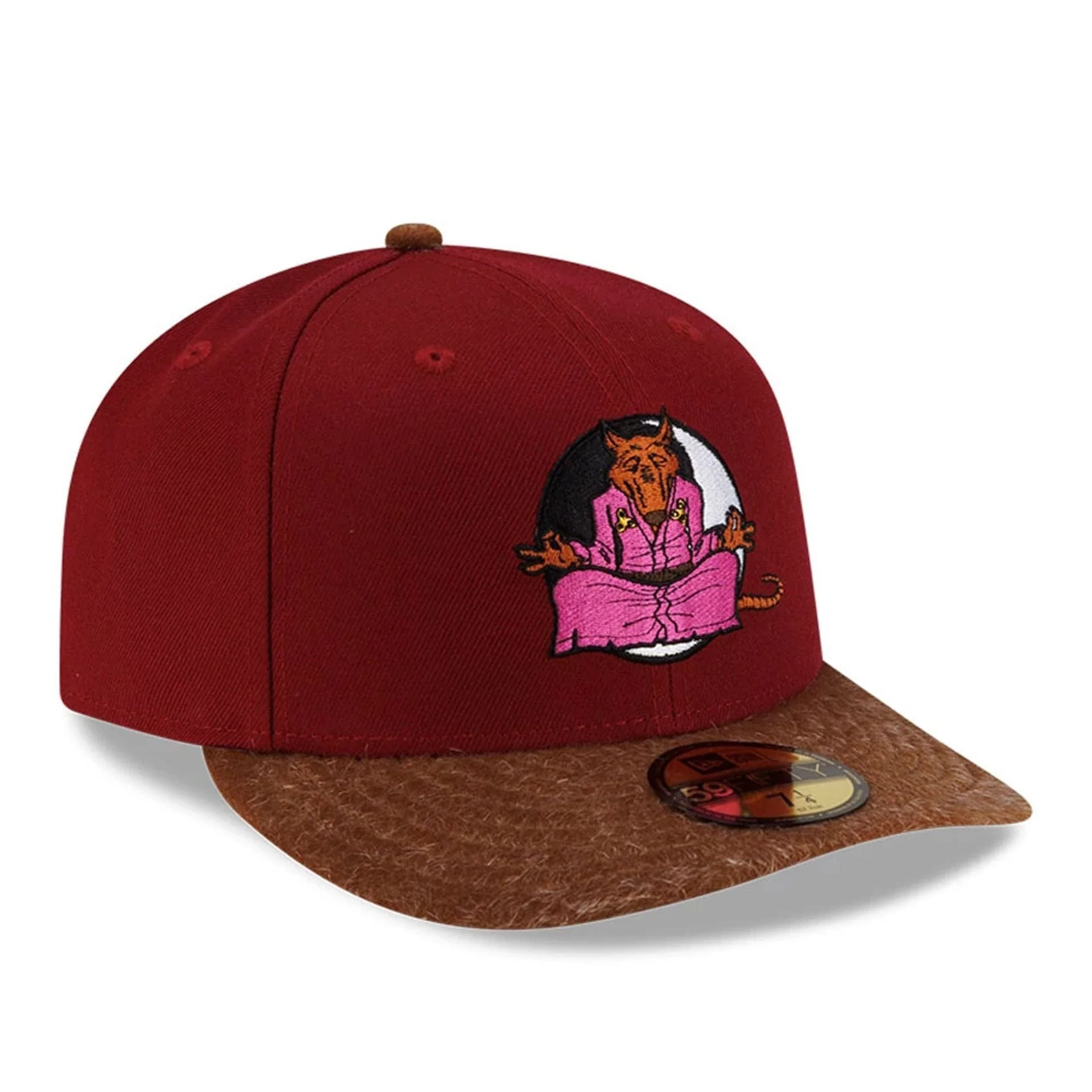 Teenage Mutant Ninja Turtles Splinter Dark Red 59FIFTY Fitted Cap - Image 4