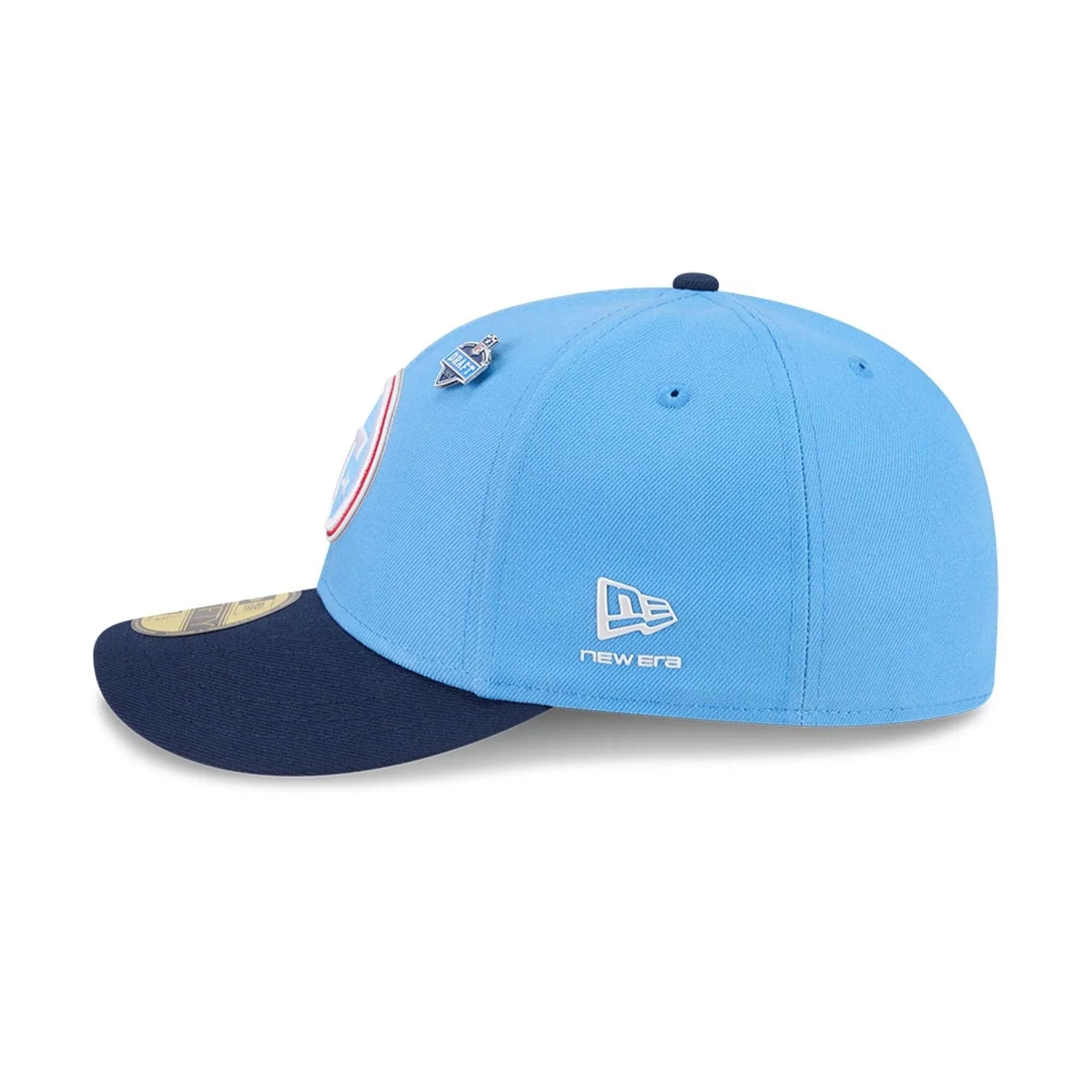 Tennessee Titans NFL Draft 2026 Blue 59FIFTY Fitted Cap - Image 6