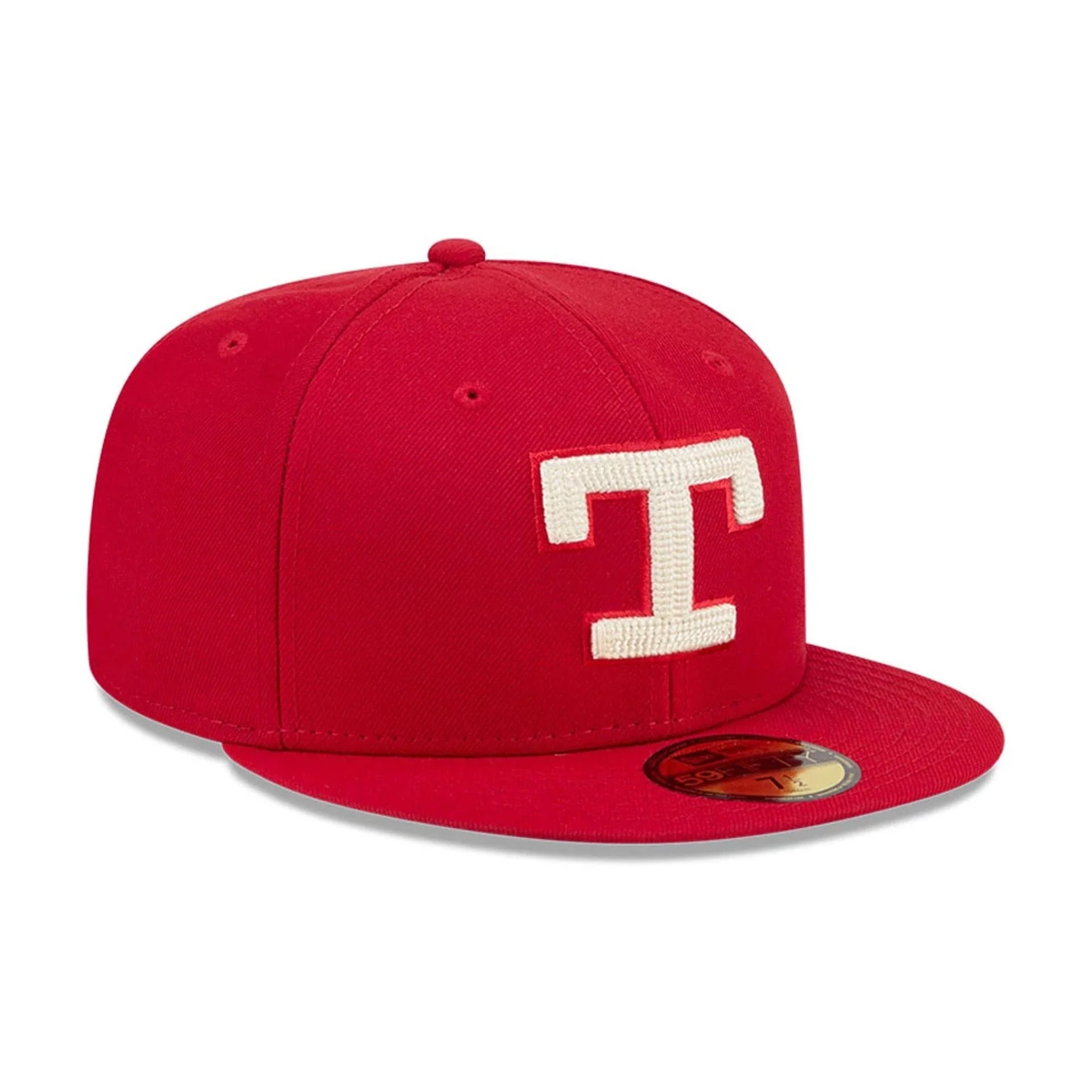 Texas Rangers MLB City Connect Red 59FIFTY Fitted Cap - Image 4