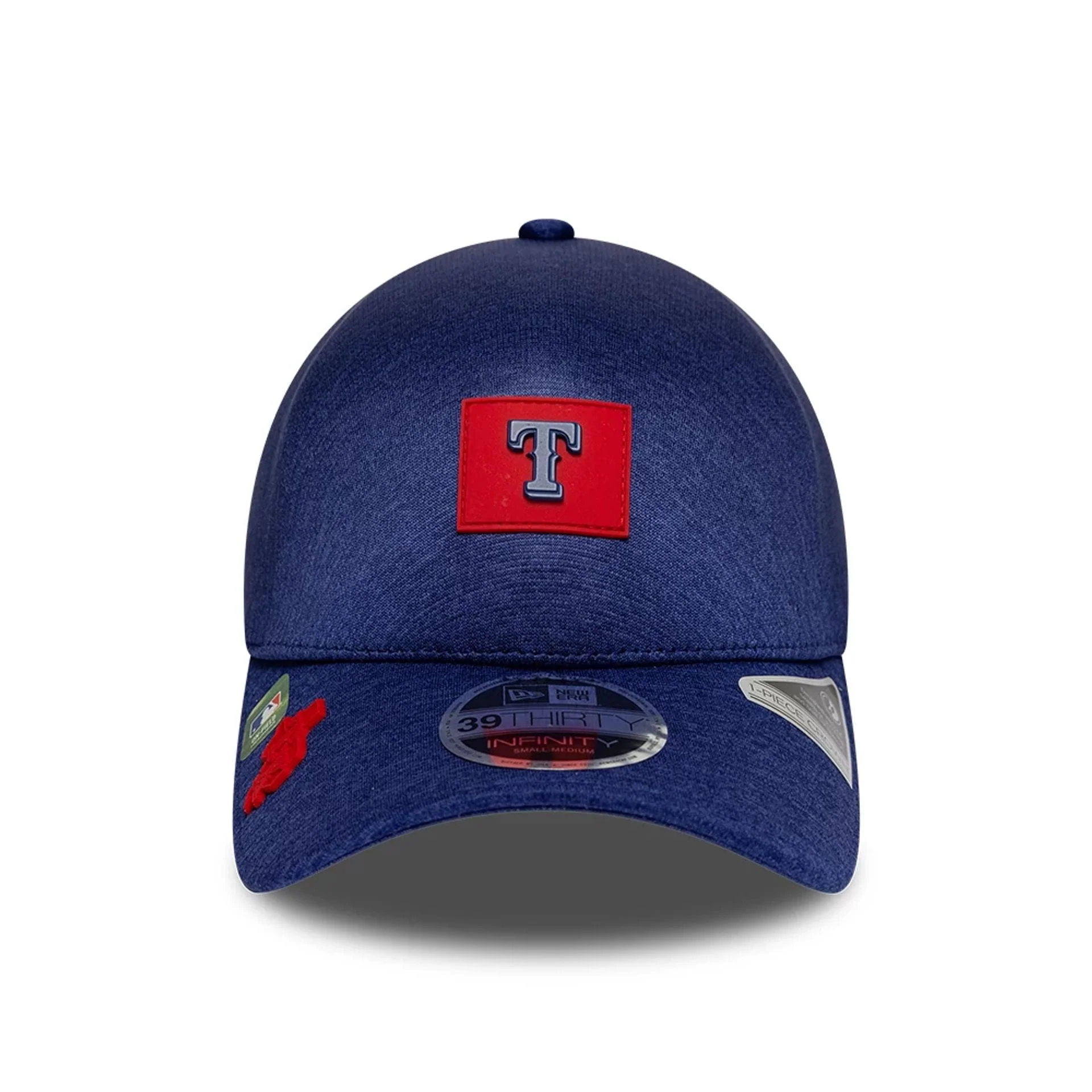 Texas Rangers MLB Clubhouse Dark Blue 39THIRTY Infinity Stretch Fit Cap - Image 2